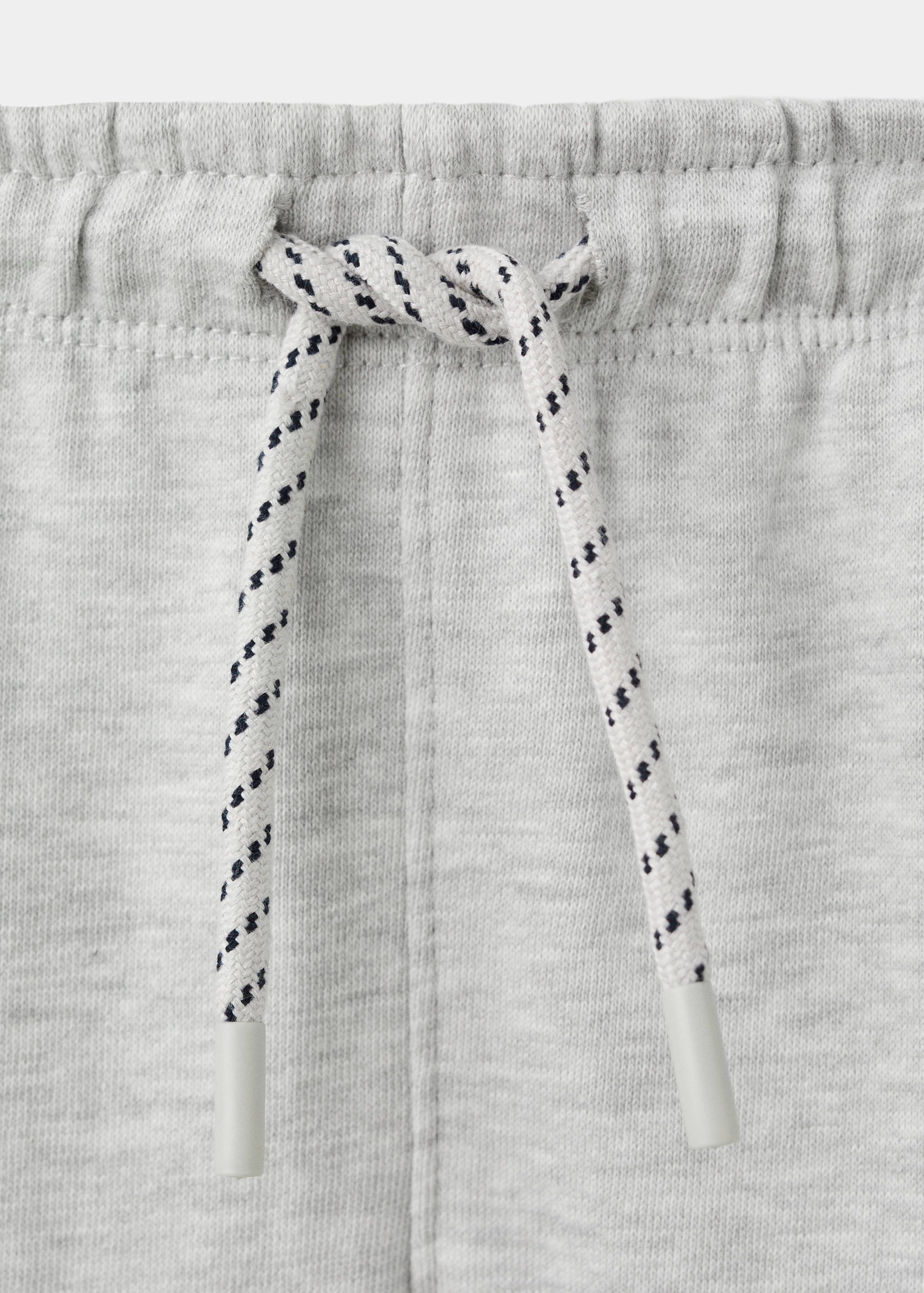 Cotton jogger-style trousers - Details of the article 8