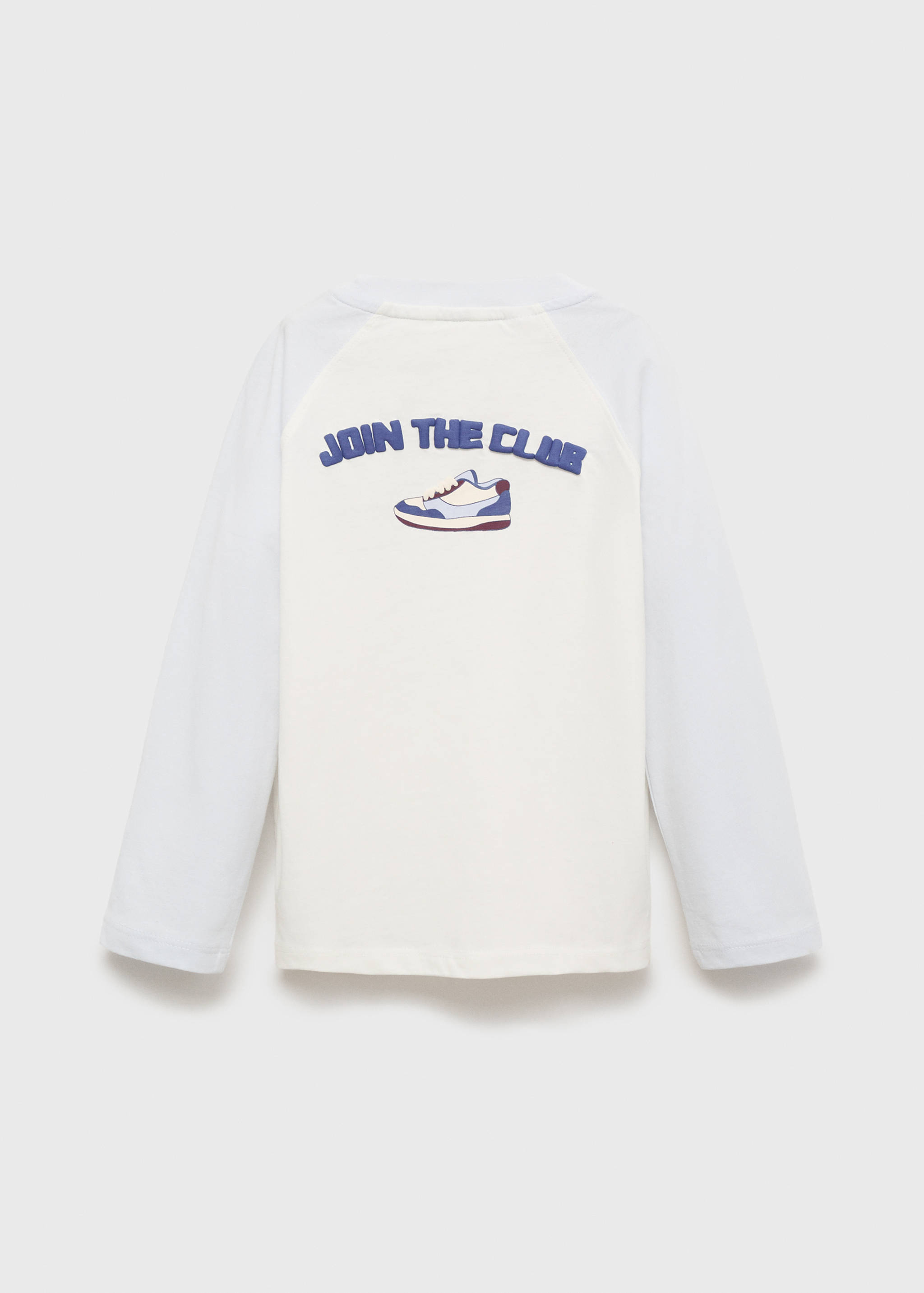 T-shirt combiné imprimé - Verso de l’article