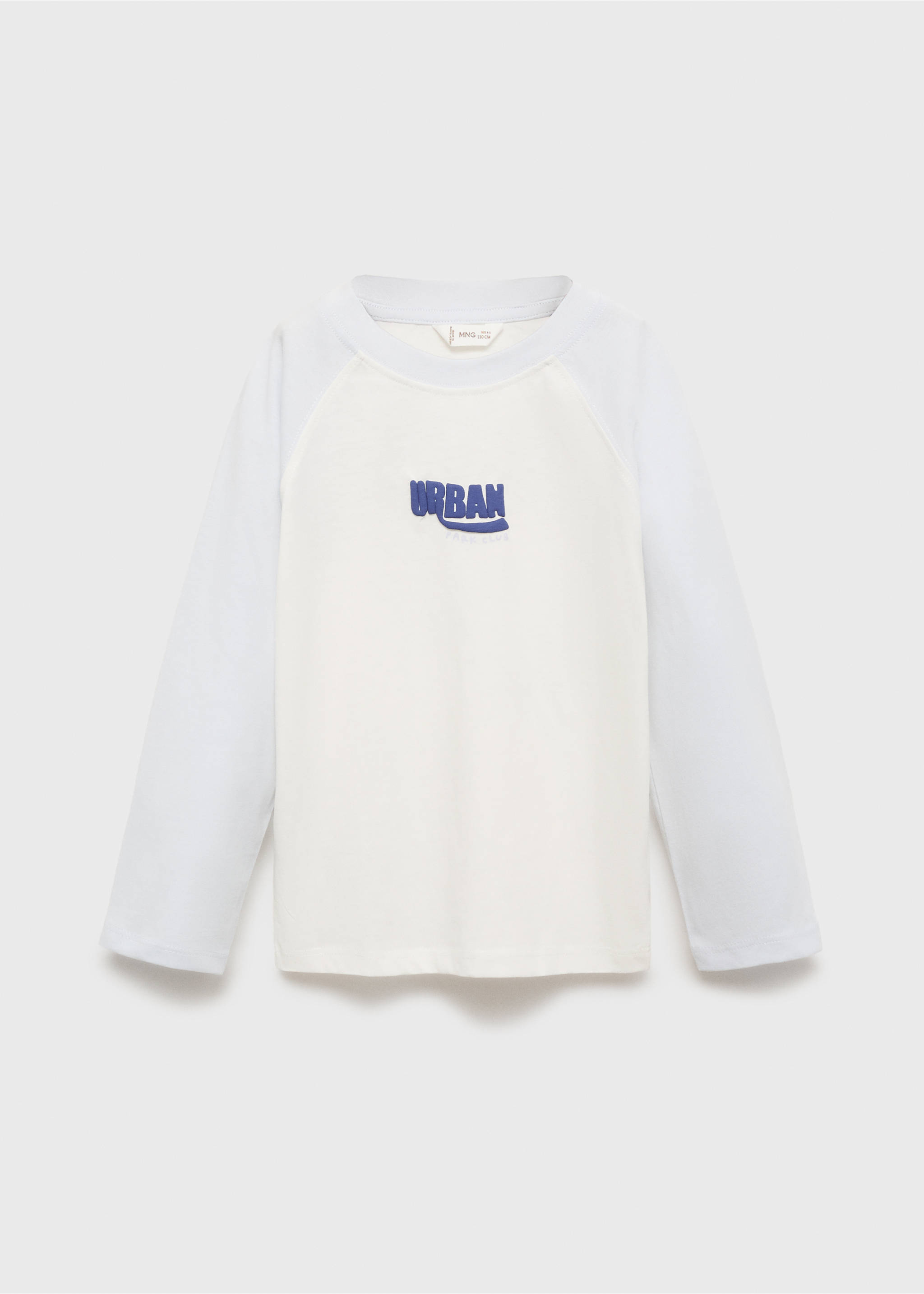 Combined printed T-shirt - Article without model, Sky Blue. Ref: 17033295-00.