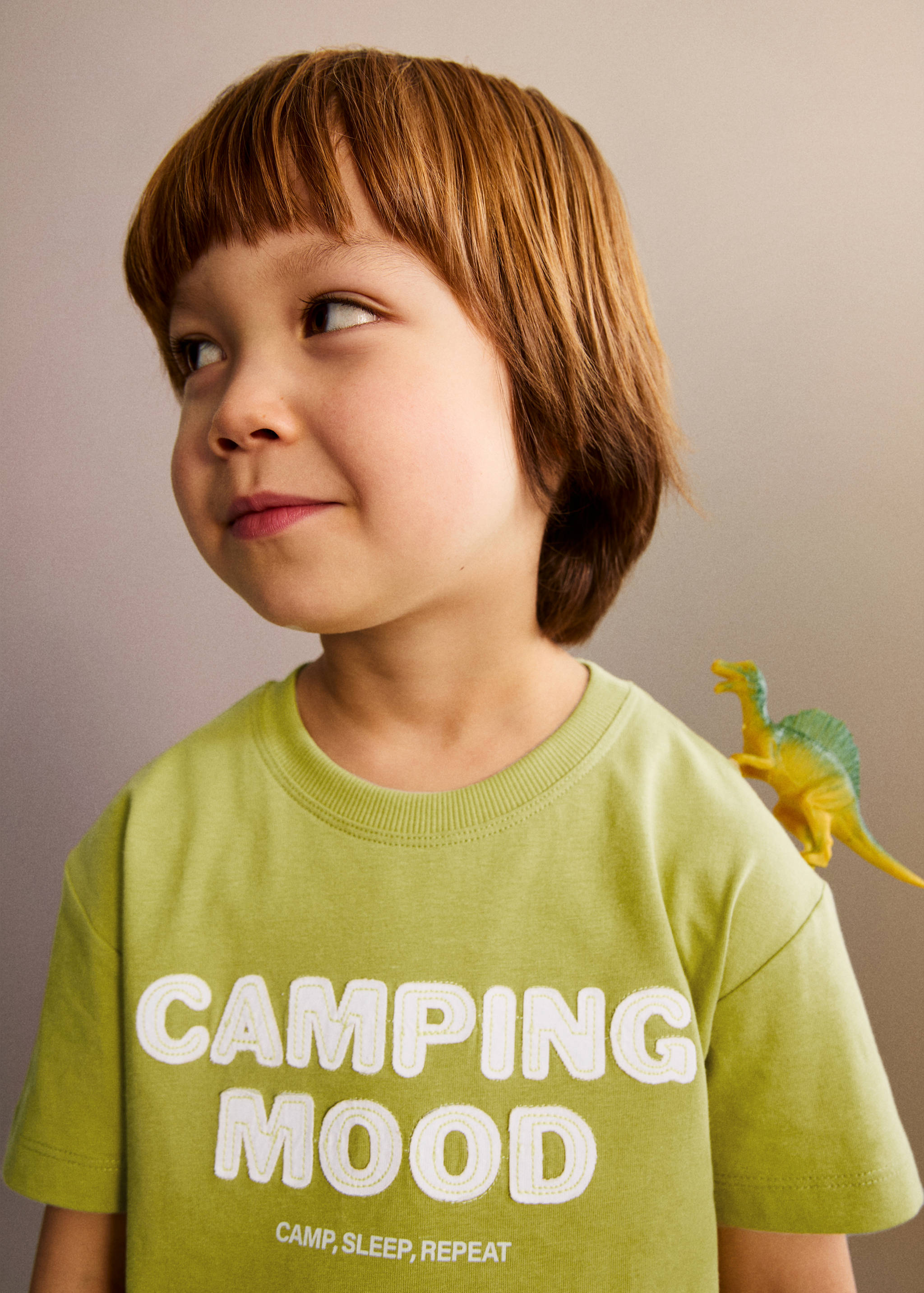 Short-sleeved printed t-shirt - Medium plane