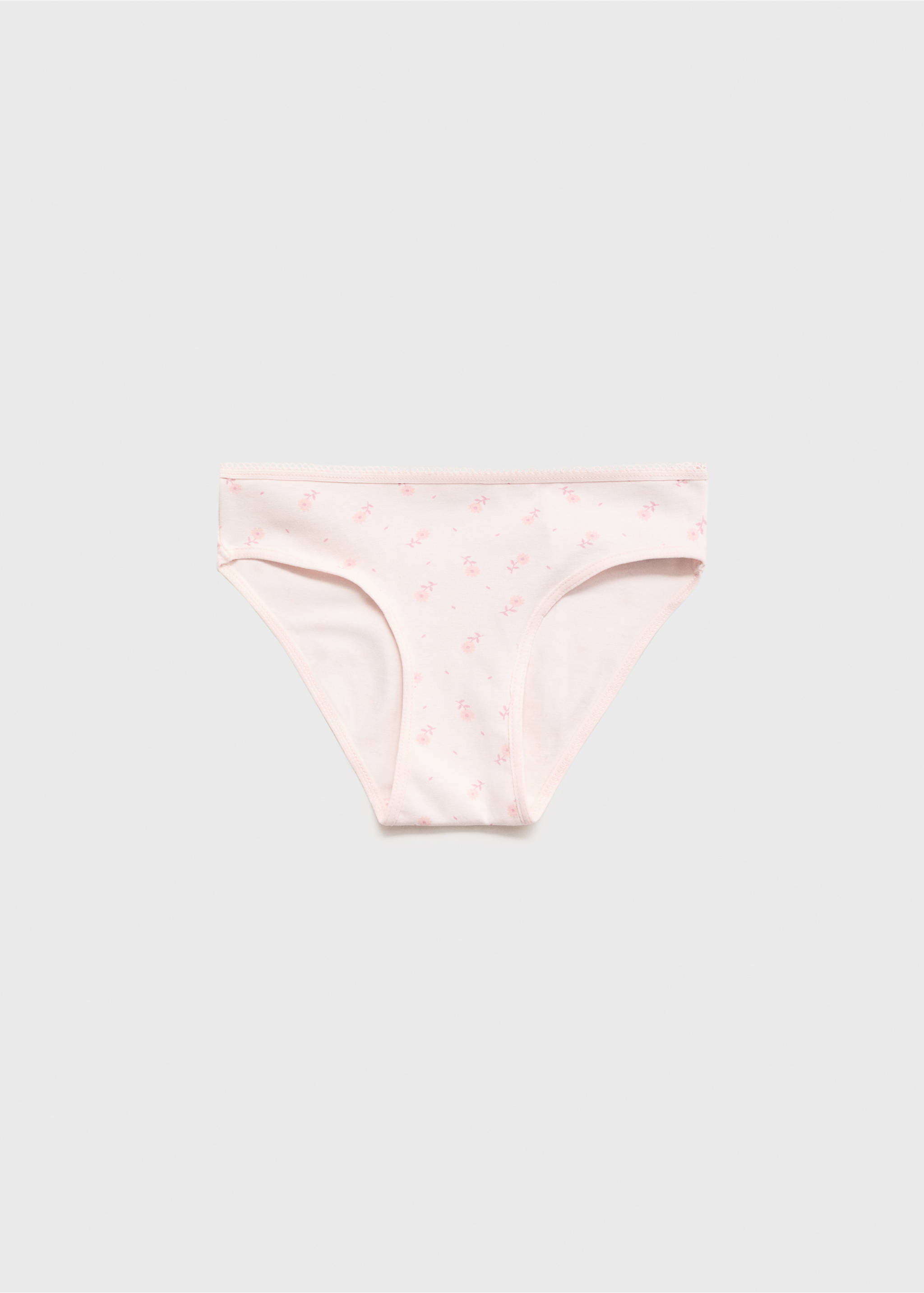 Baumwollslip im Dreierpack - Detail des Artikels 8, Rosa. Ref: 17033303-00.