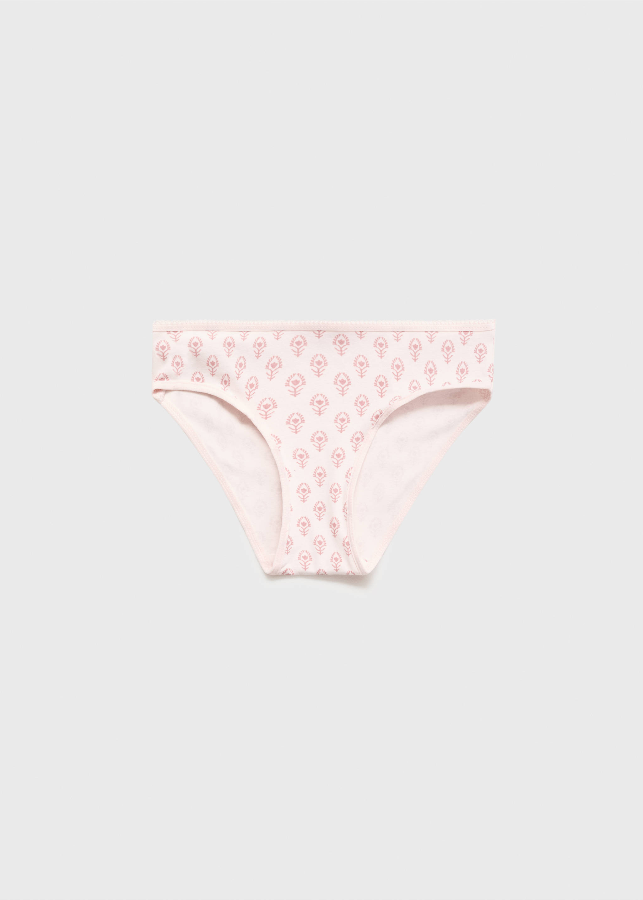 Baumwollslip im Dreierpack - Detail des Artikels 0, Rosa. Ref: 17033303-00.