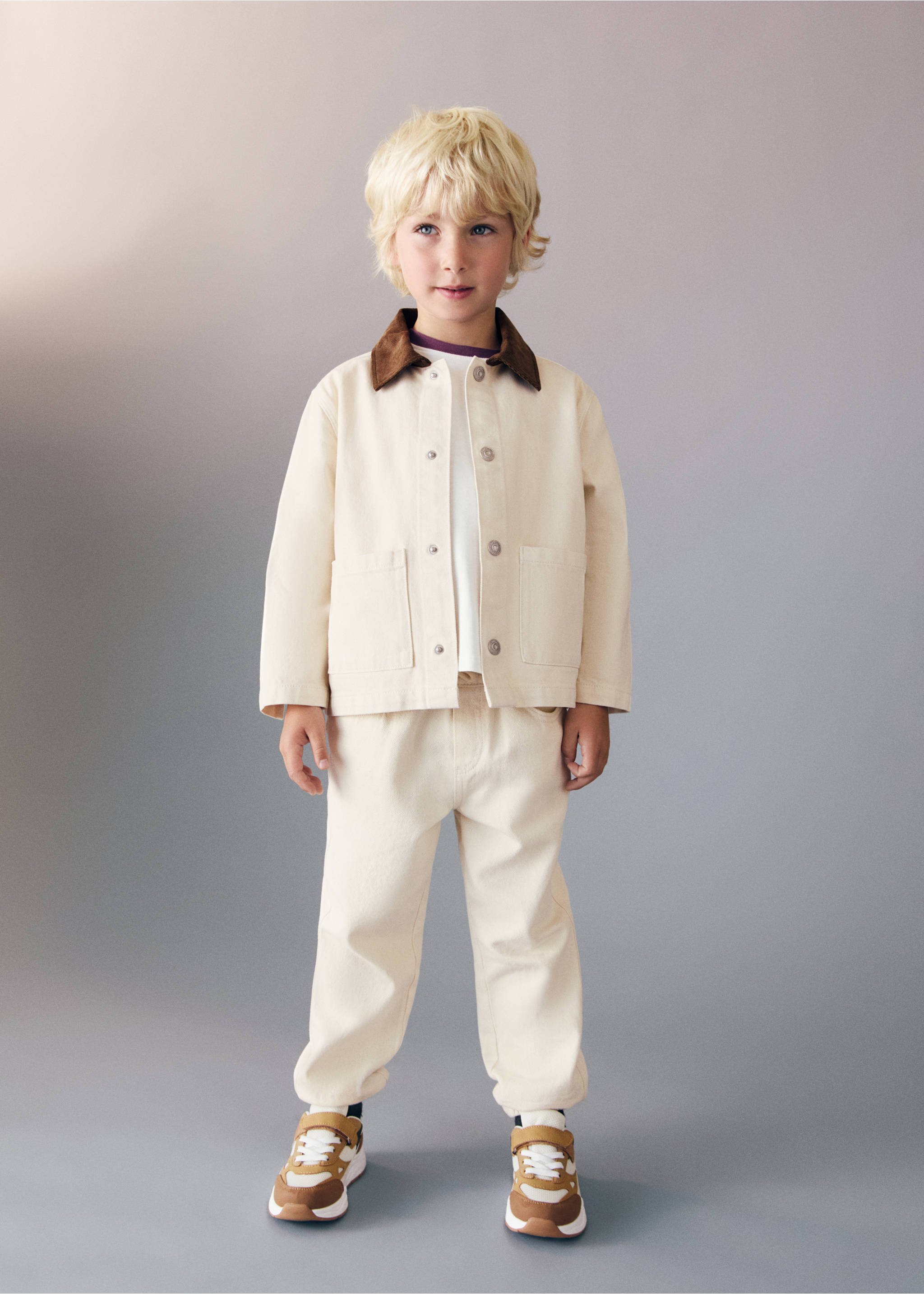 Jogger-style jeans - General plane, Off White. Ref: 17033304-00.