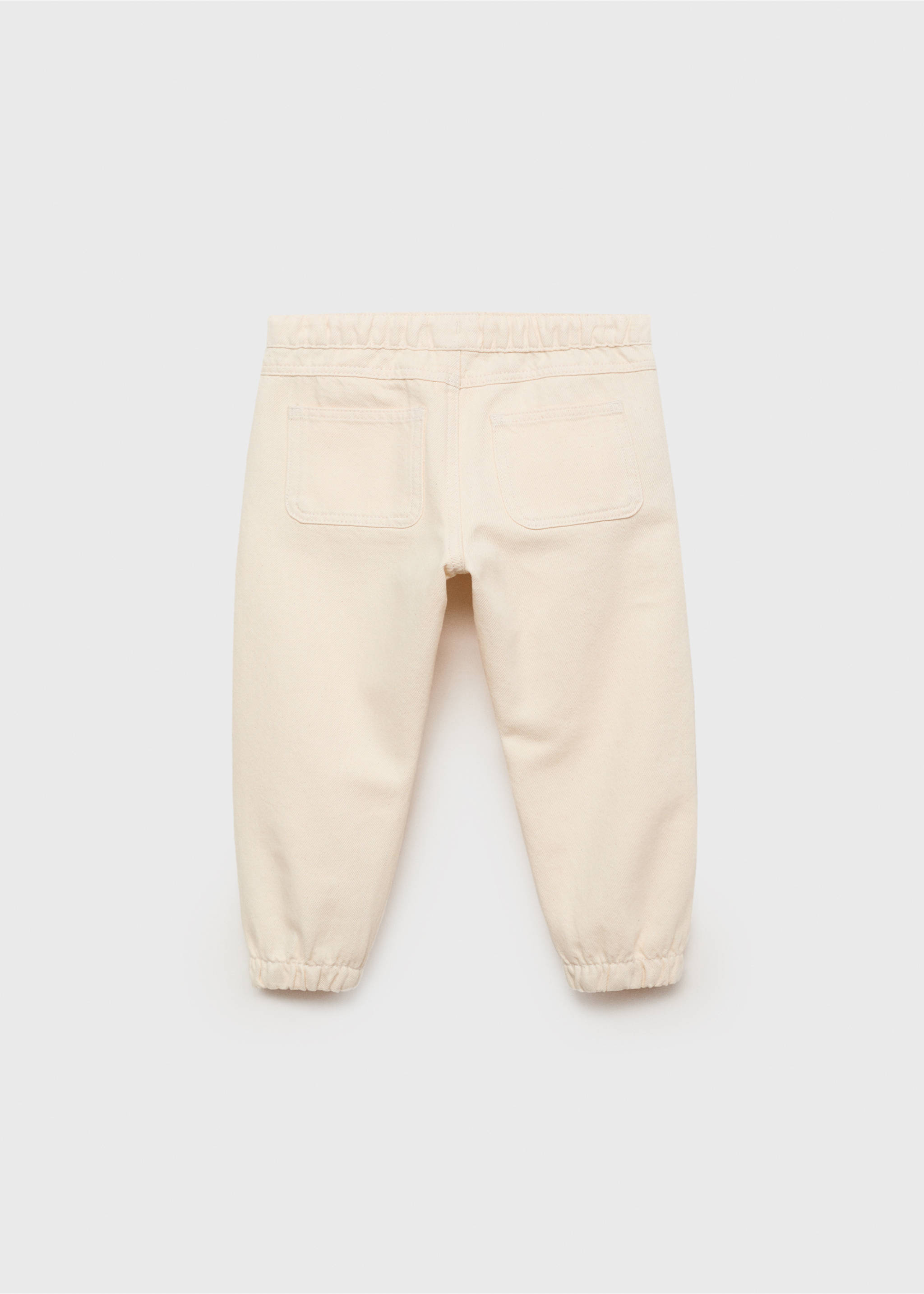 Jogger-style jeans - Reverse of the article, Off White. Ref: 17033304-00.