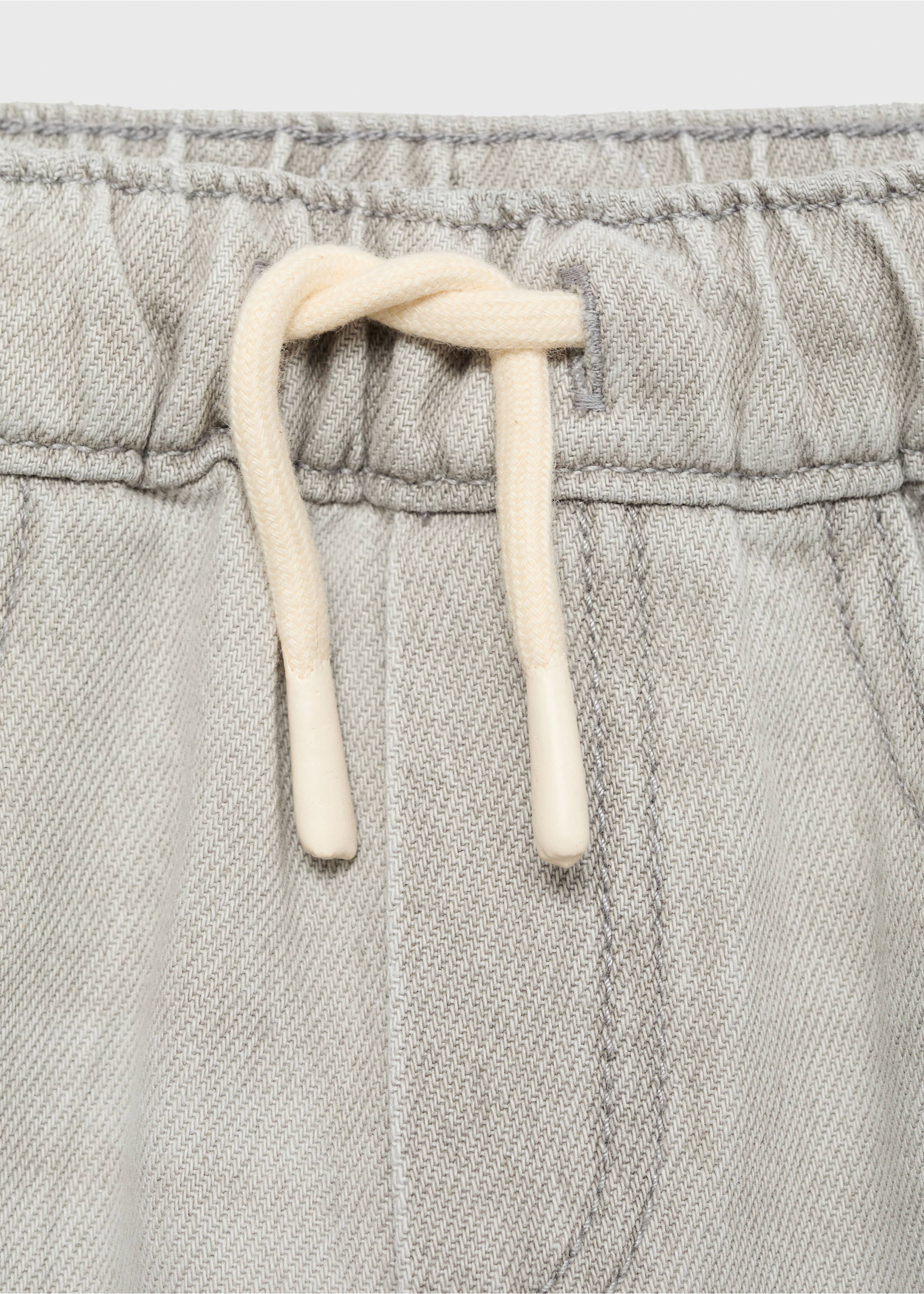 Jogger-style jeans - Details of the article 0, Denim Grey. Ref: 17033304-00.