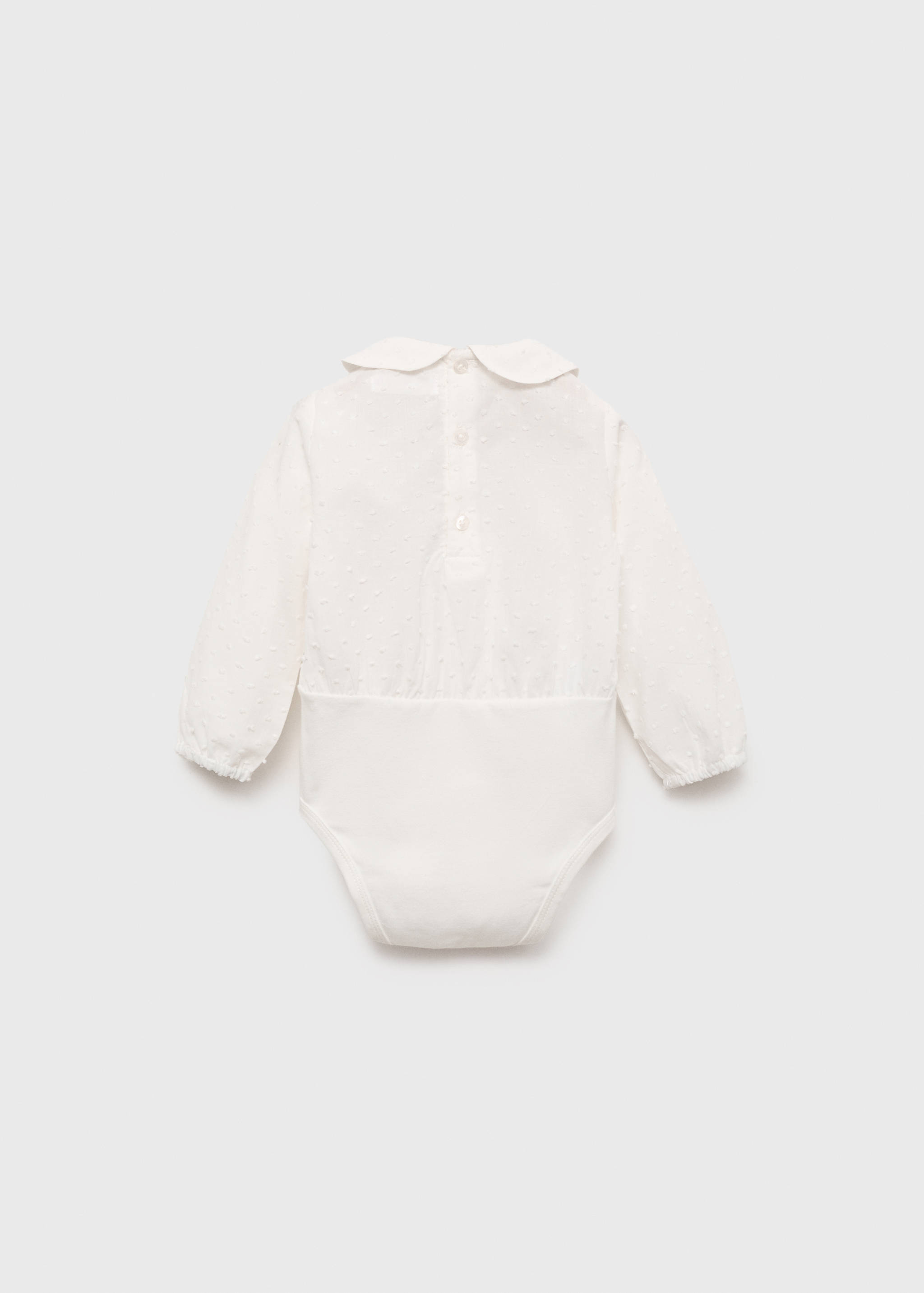 Baby-neck bodysuit - Reverse of the article