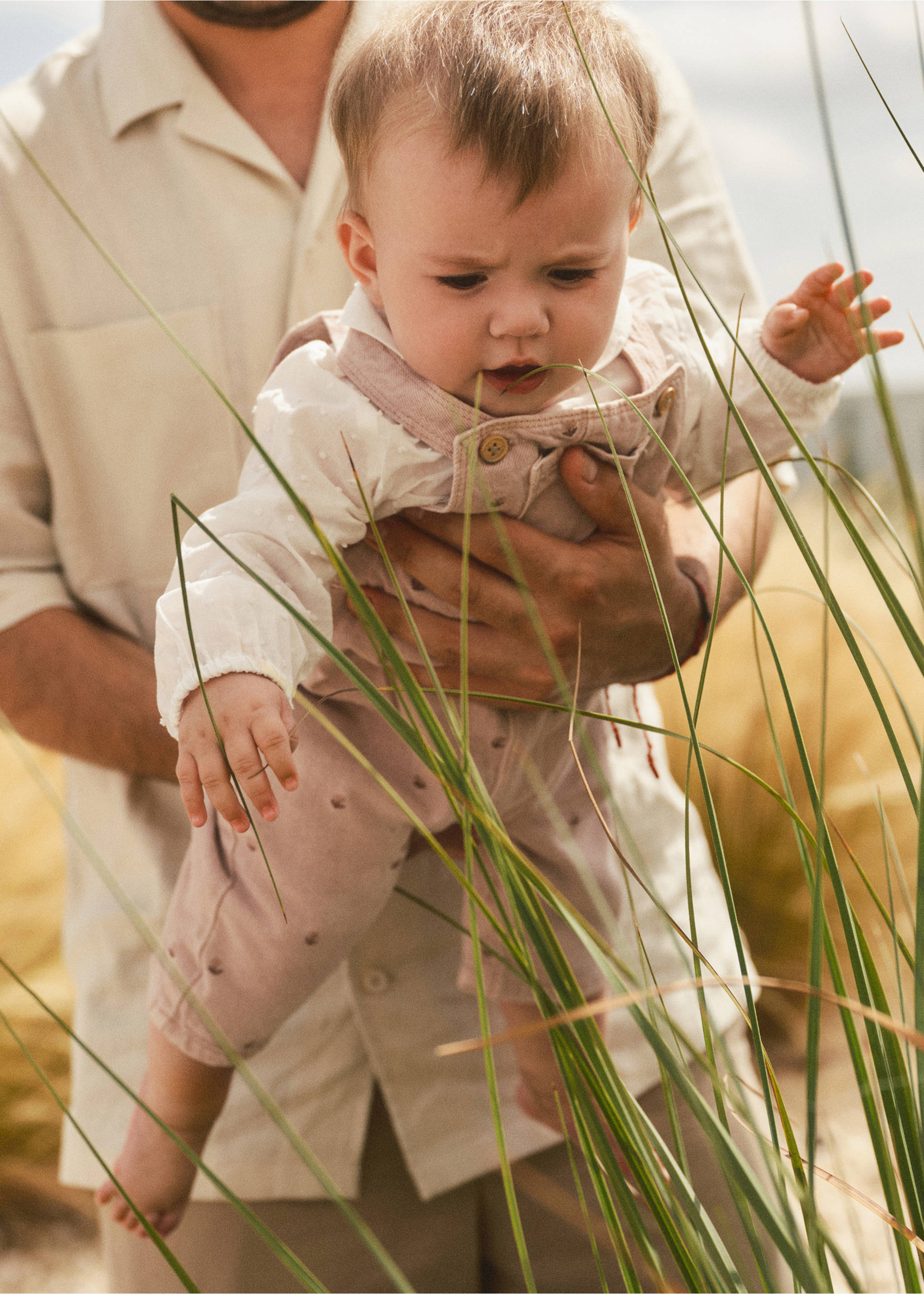 Baby-neck bodysuit - Details of the article 3, Off White. Ref: 17033307-00.