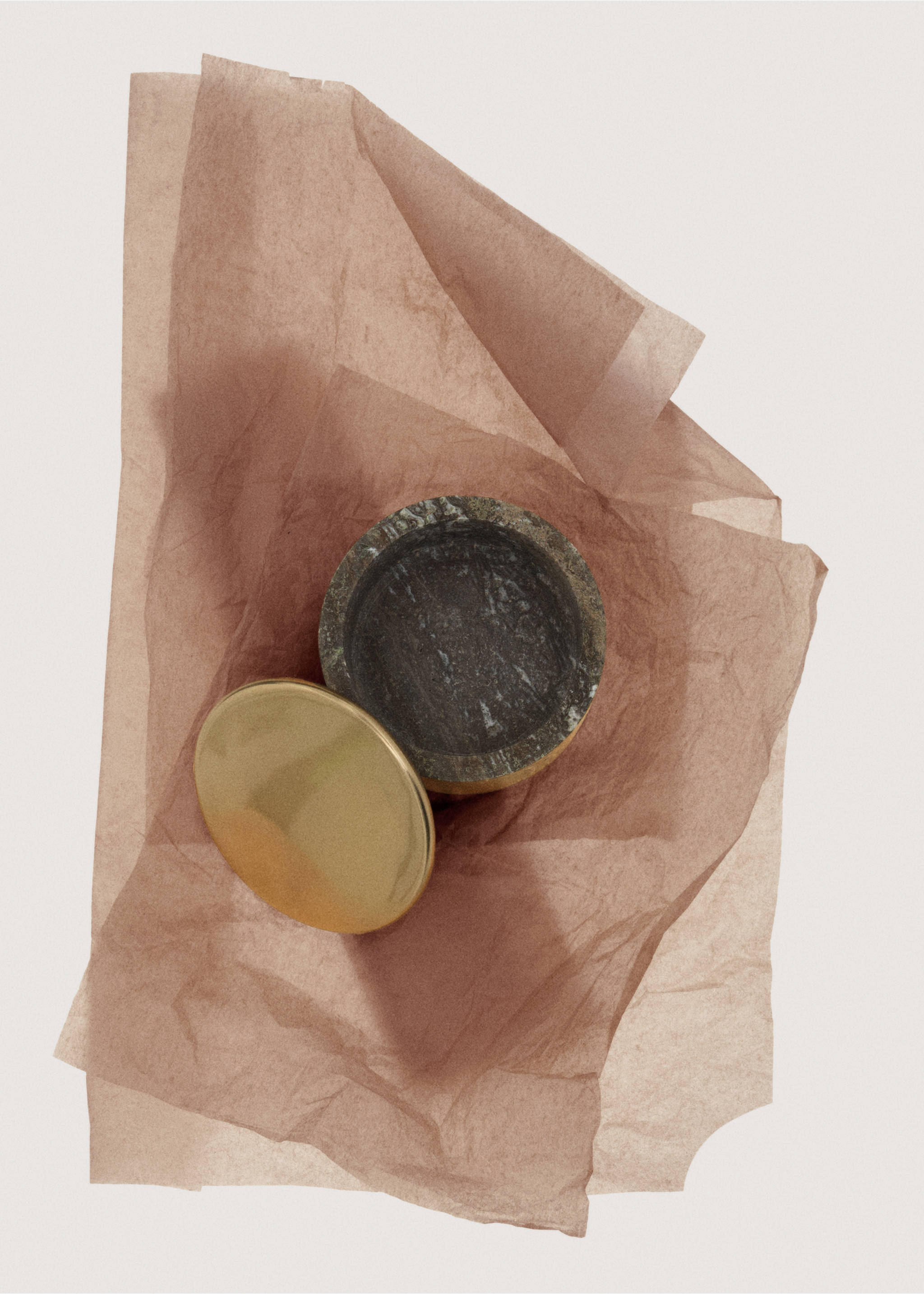 Deko-Kiste aus Marmor - Detail des Artikels 7, Grau. Ref: 17033313-00.
