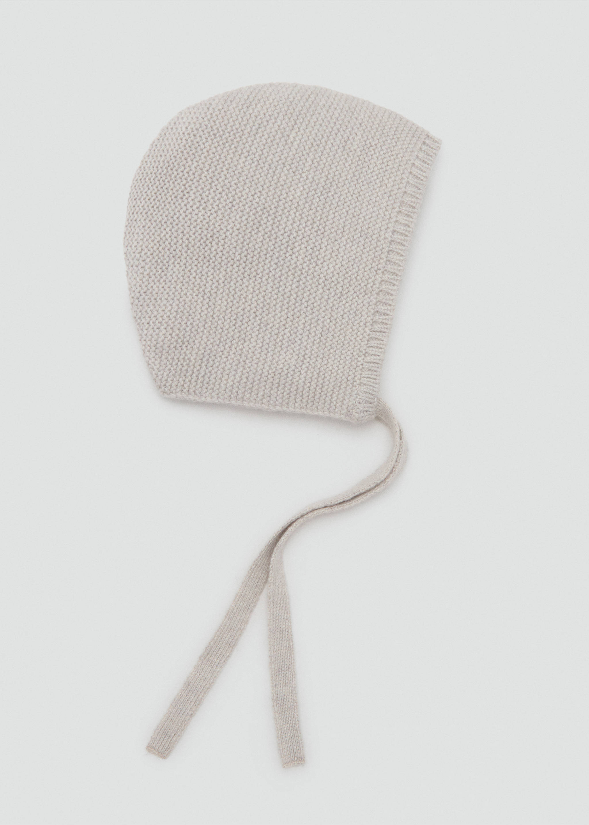 Knitted bonnet - Article without model, Beige. Ref: 17033795-00.