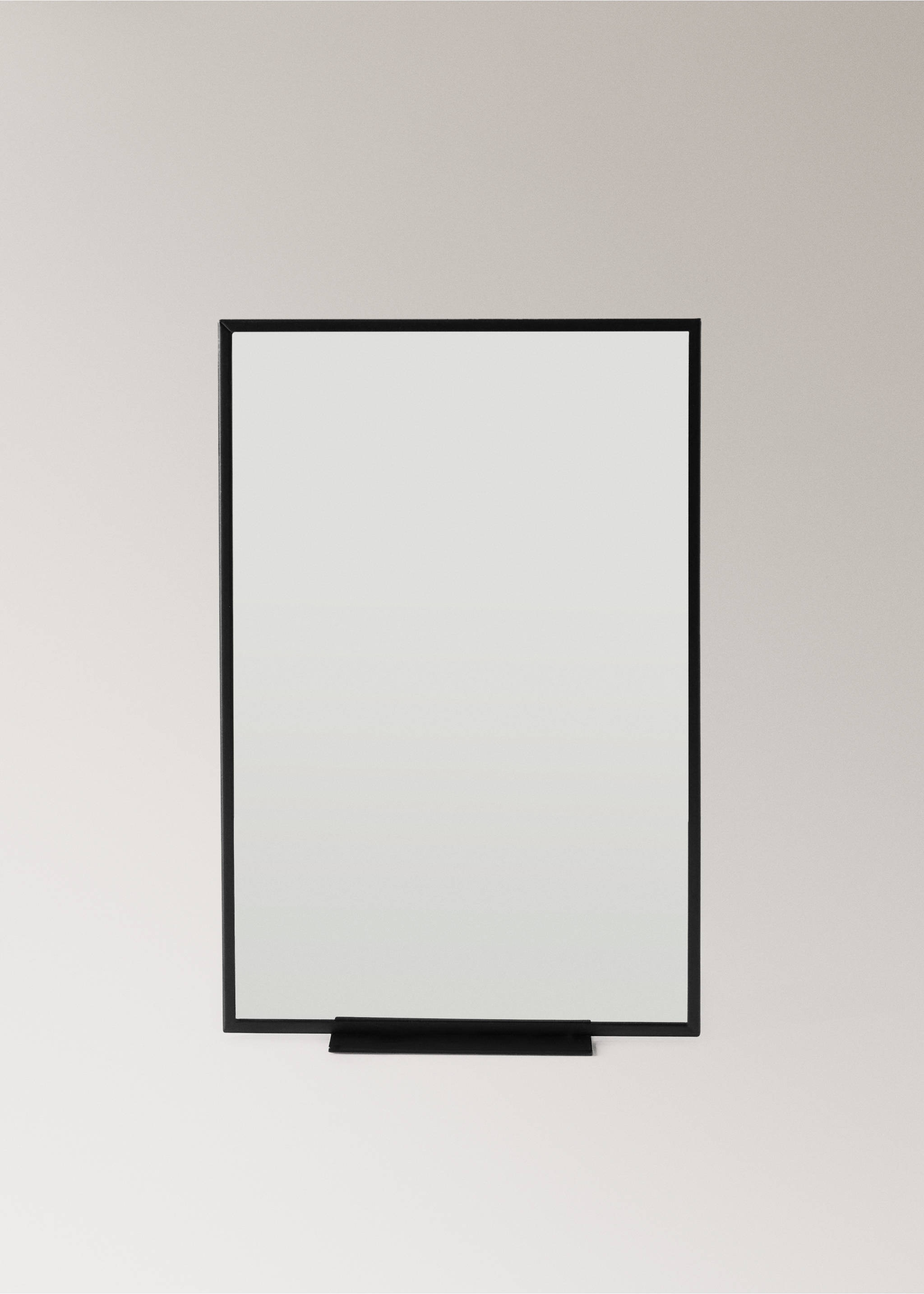 Metal vanity mirror - Article without model, Black. Ref: 17033804-00.
