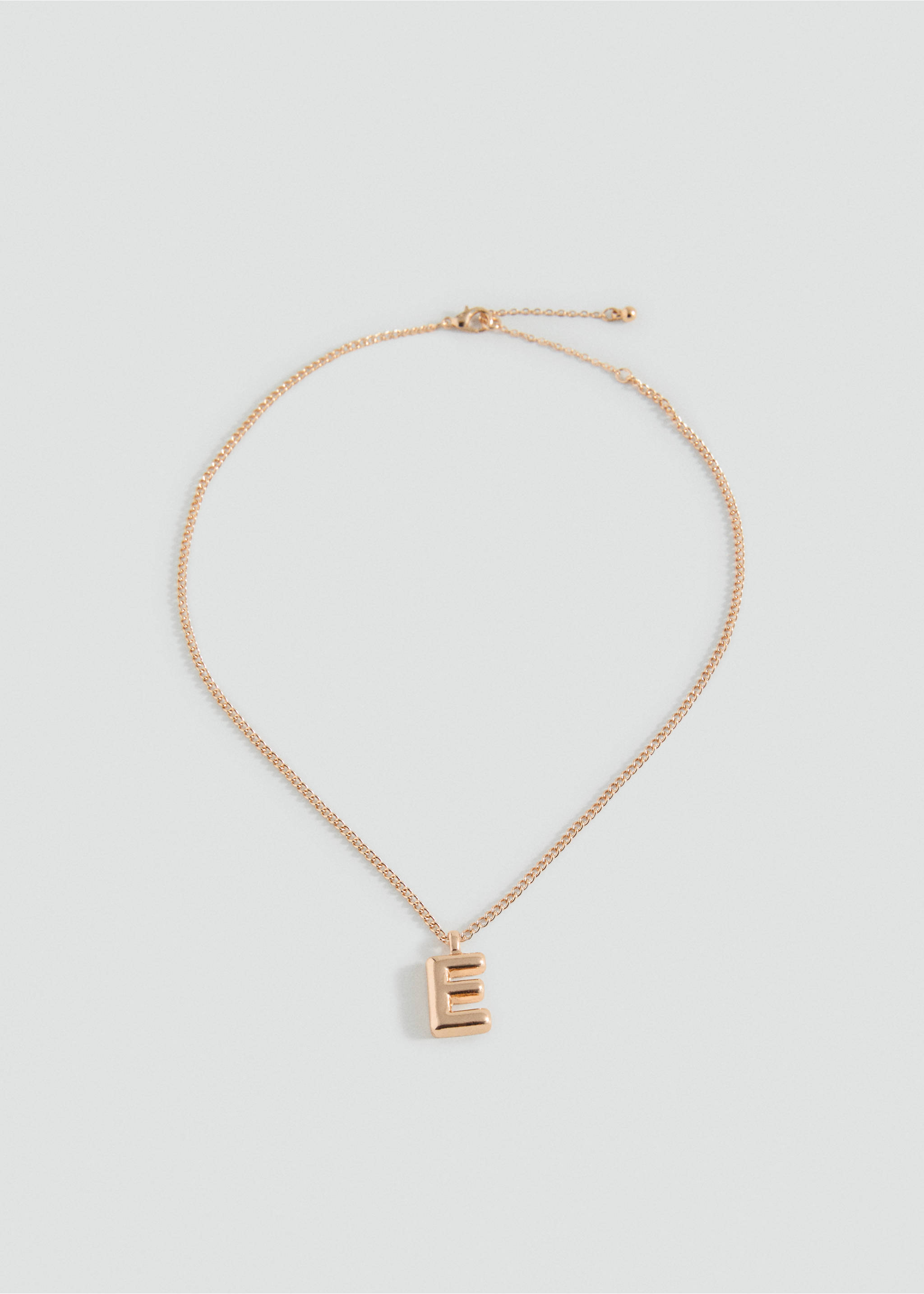 Letter Pendant Necklace - Article without model, Gold. Ref: 17033806-00.