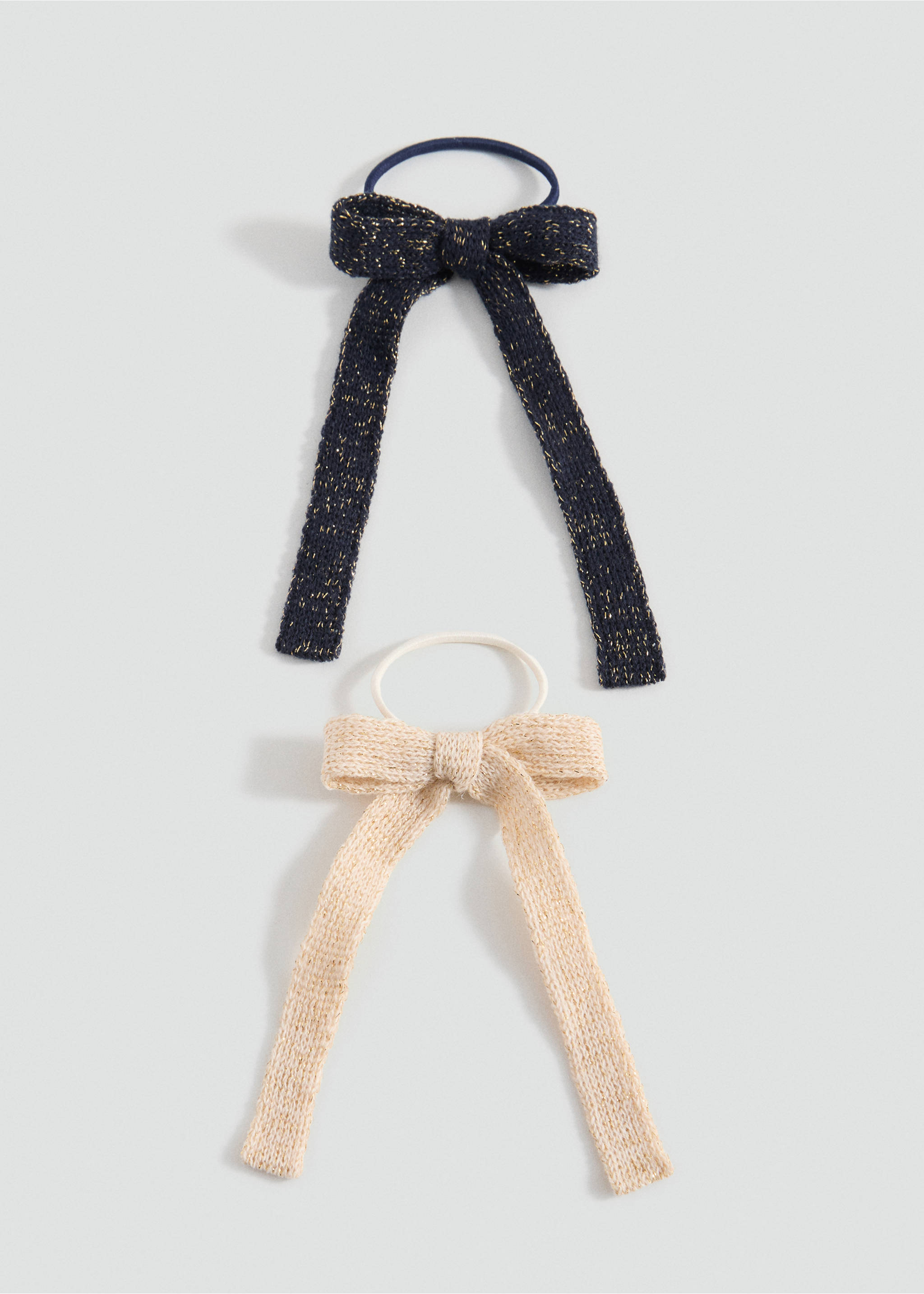 2 hair tie pack - Article without model, Sand. Ref: 17033812-00.