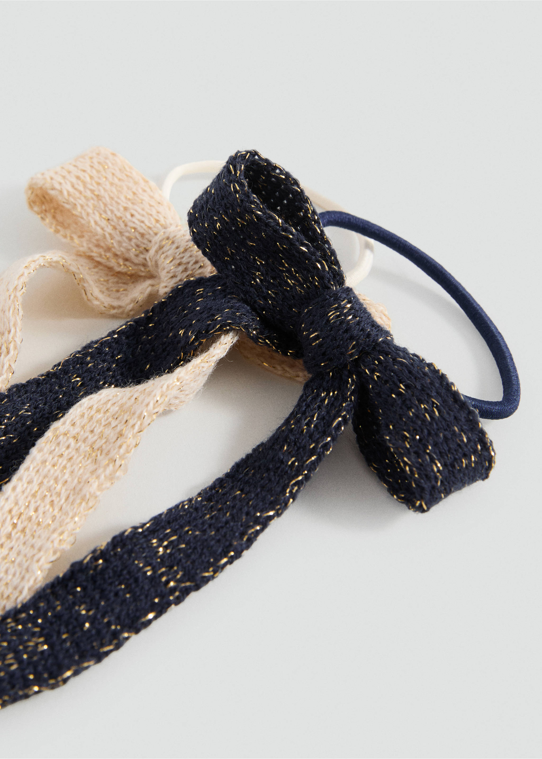 2 hair tie pack - Medium plane, Sand. Ref: 17033812-00.