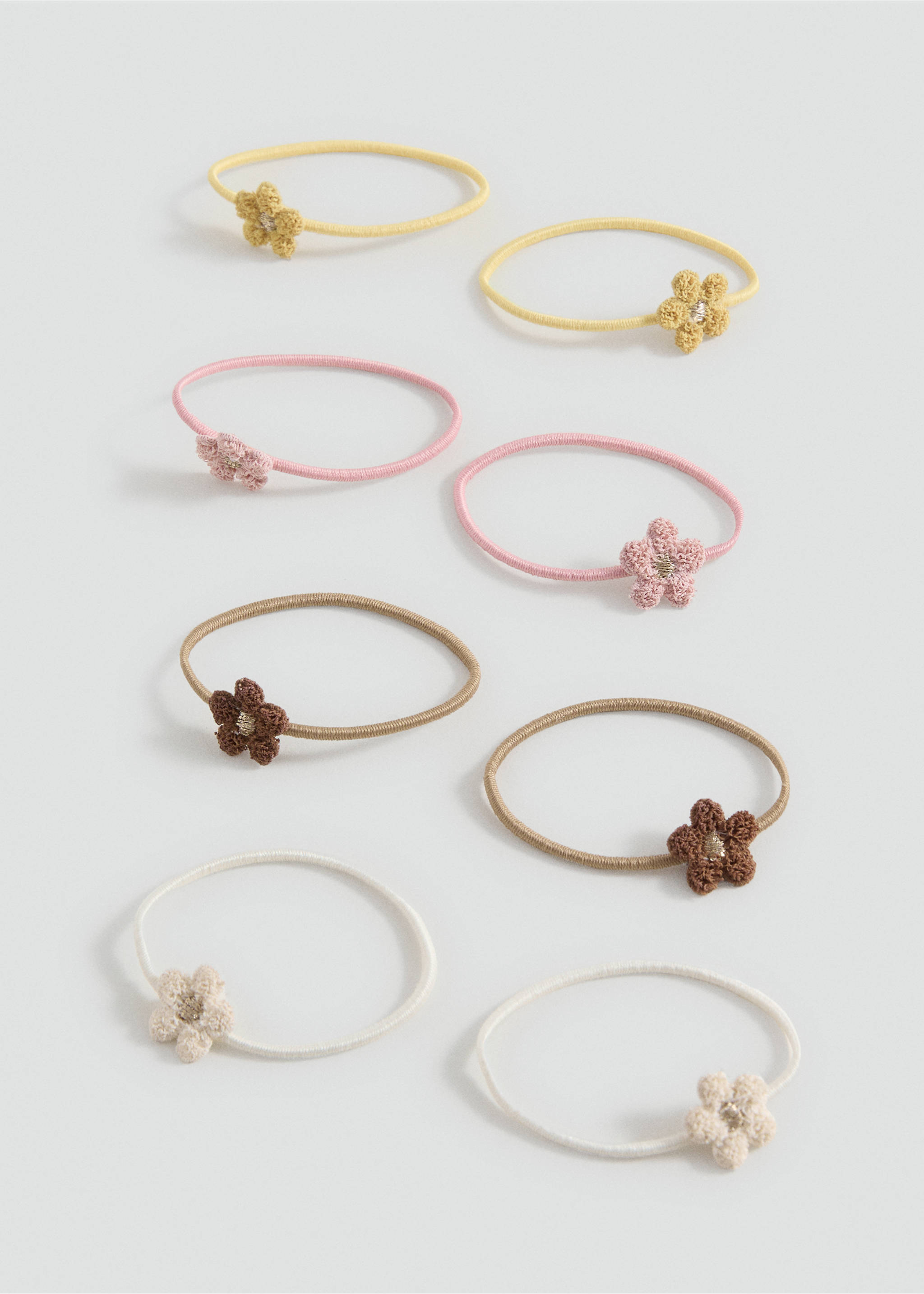 Hair tie pack - Medium plane, Sand. Ref: 17033814-00.