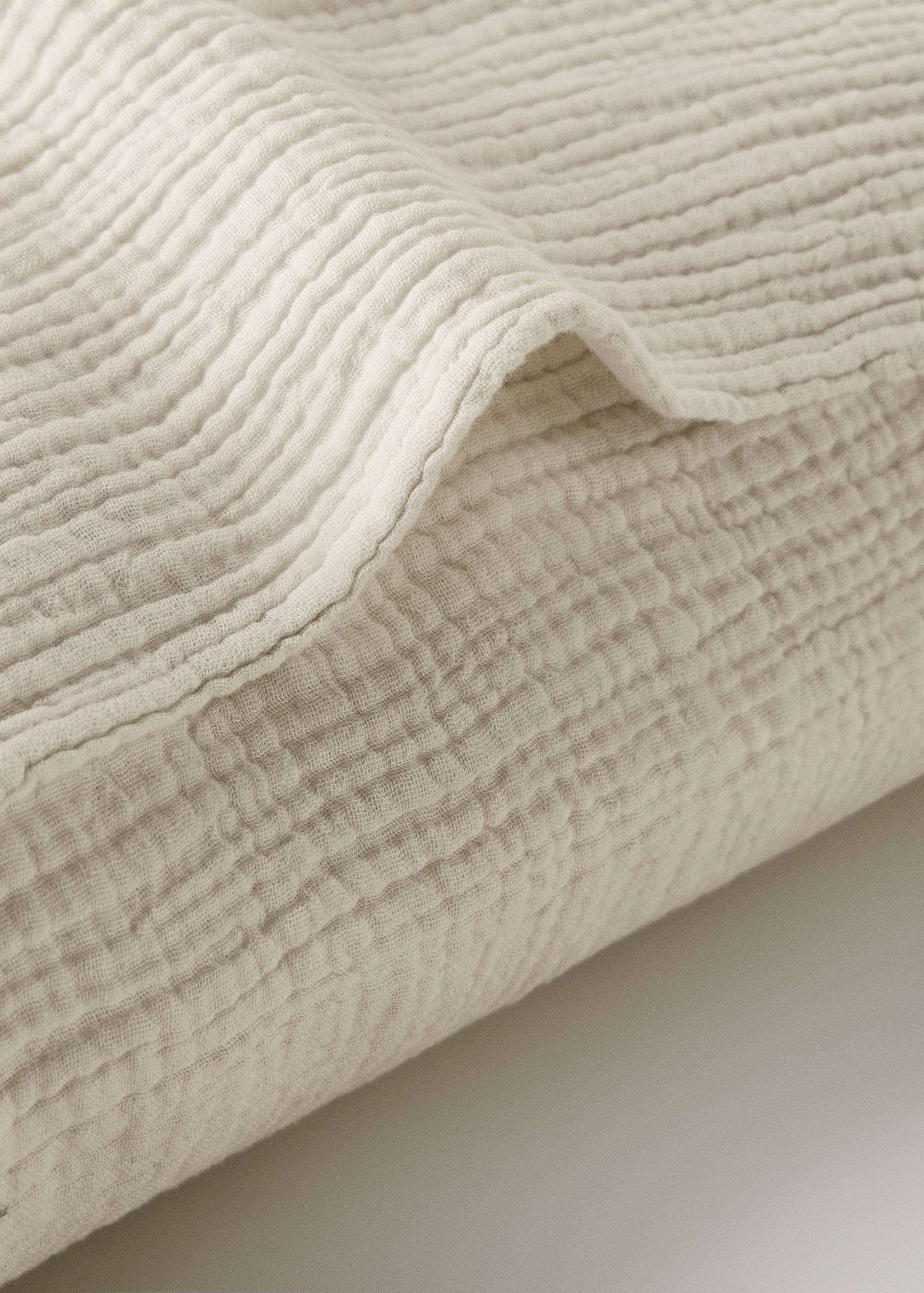 Two cotton gauze pillowcases 50x75cm - Details of the article 2