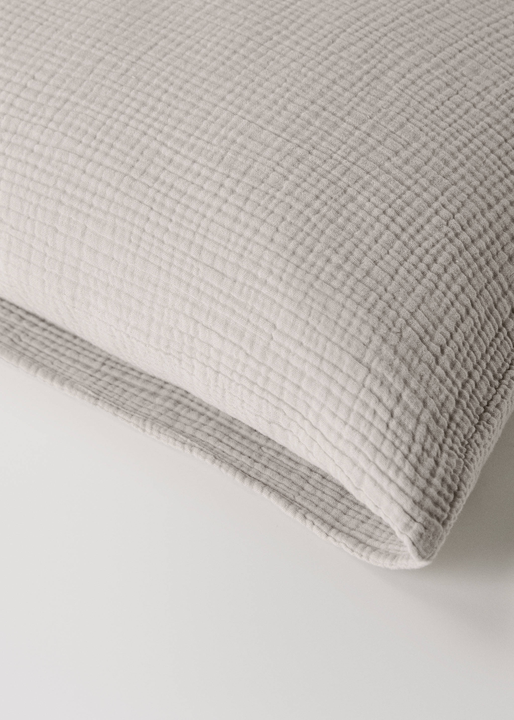 Two cotton gauze pillowcases 50x75cm - Details of the article 2