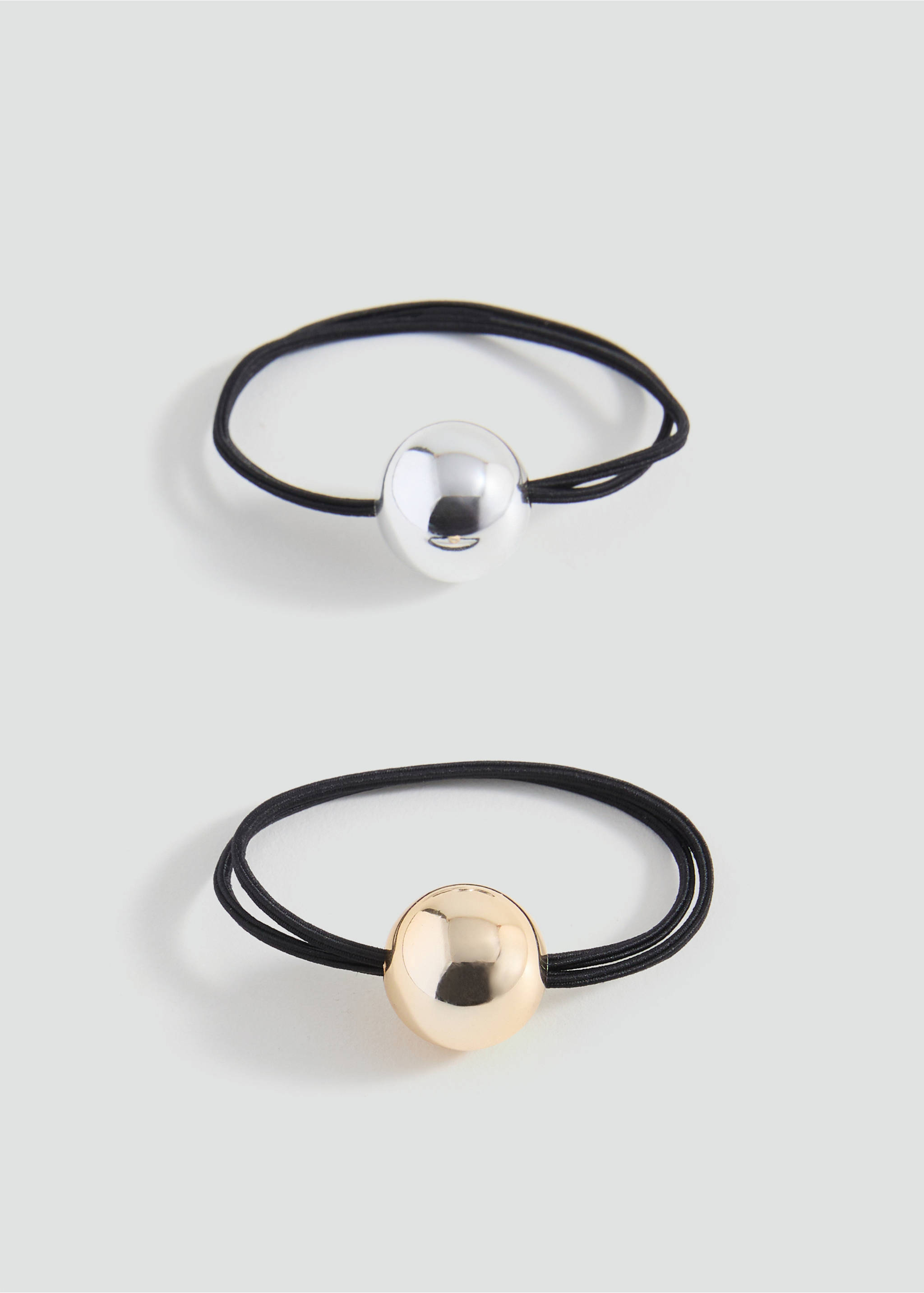 2 hair tie pack - Article without model, Gold. Ref: 17033825-00.
