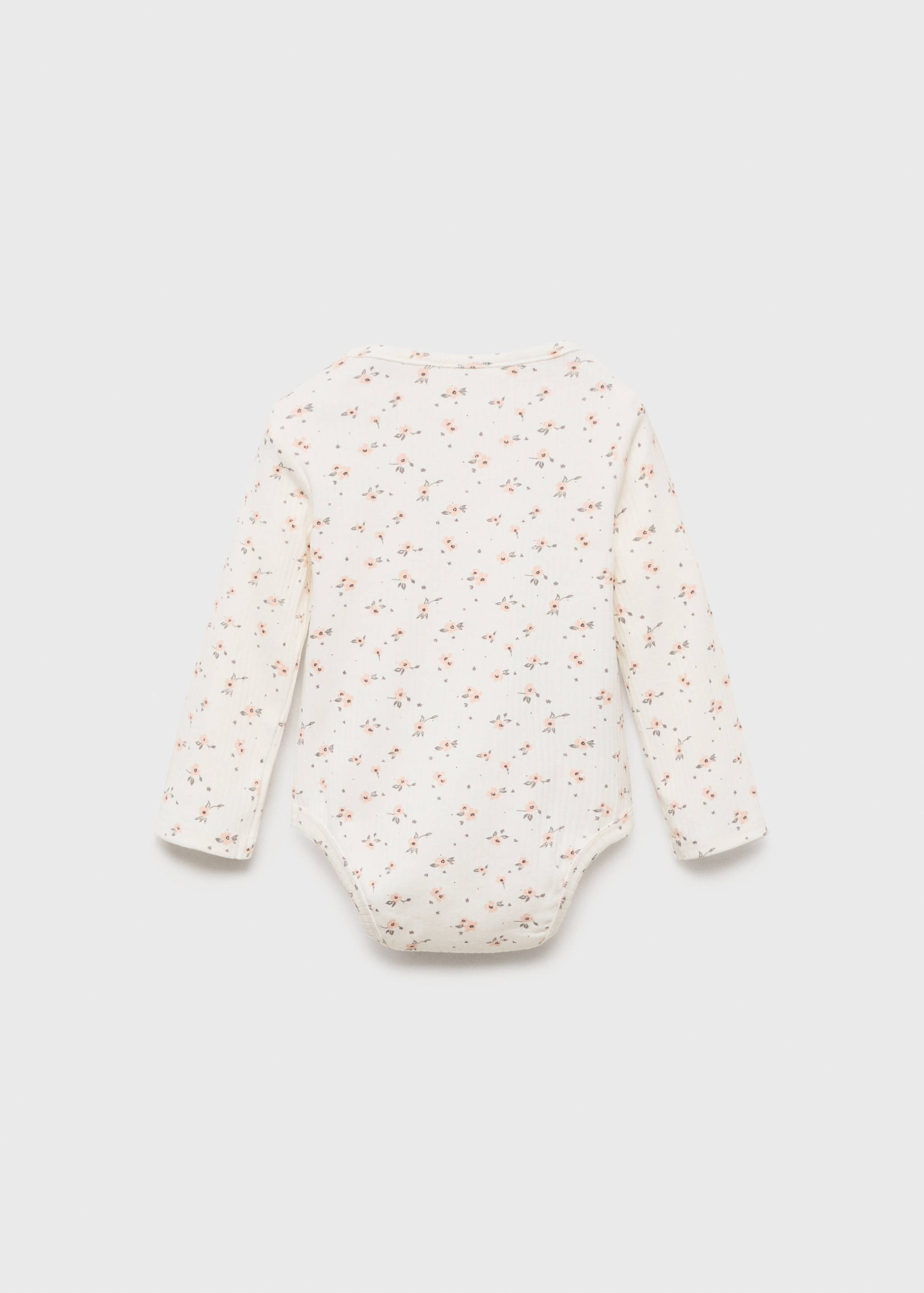 Floral printed body - Reverse of the article