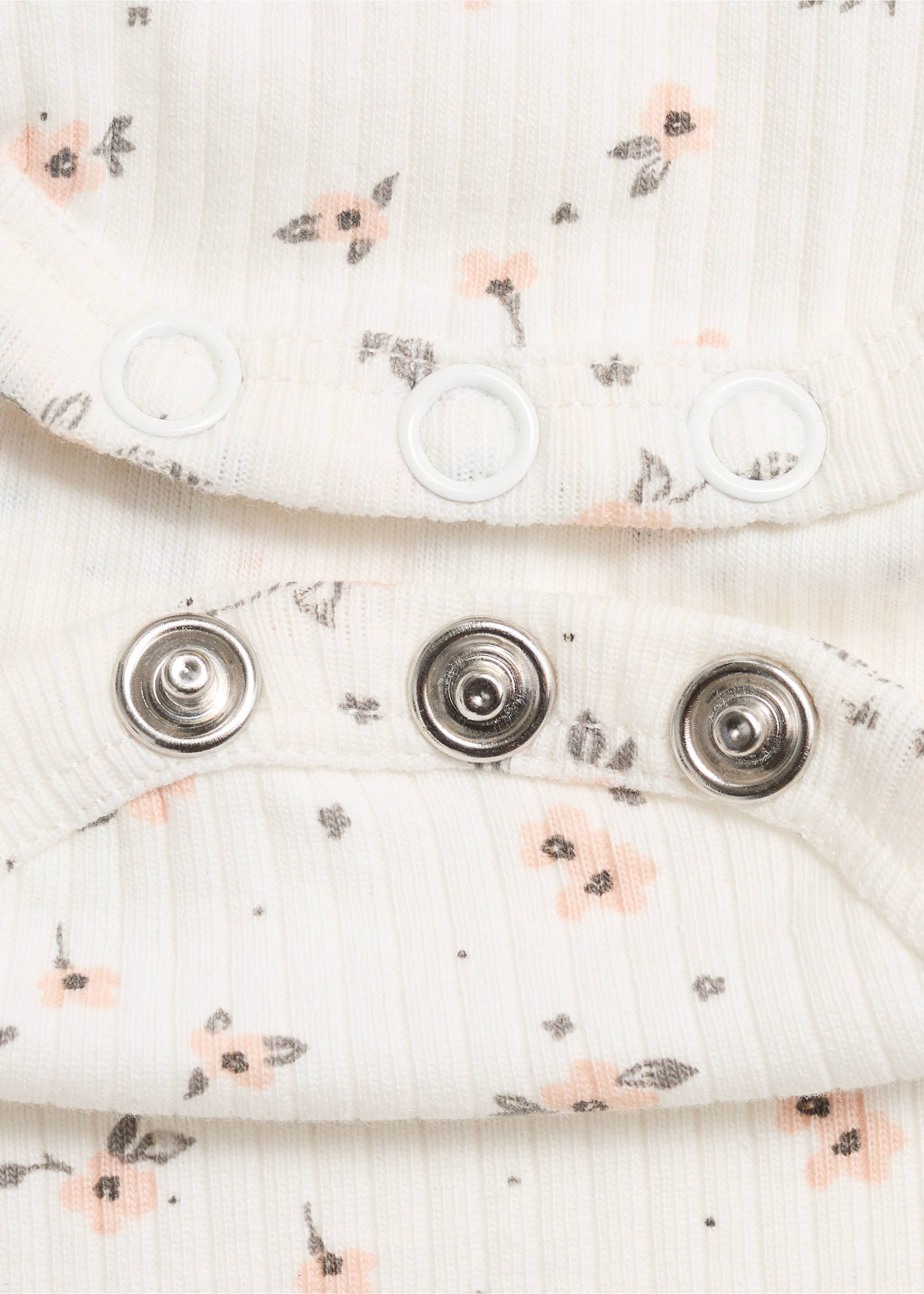 Floral printed body - Details of the article 8, Off White. Ref: 17034072-00.