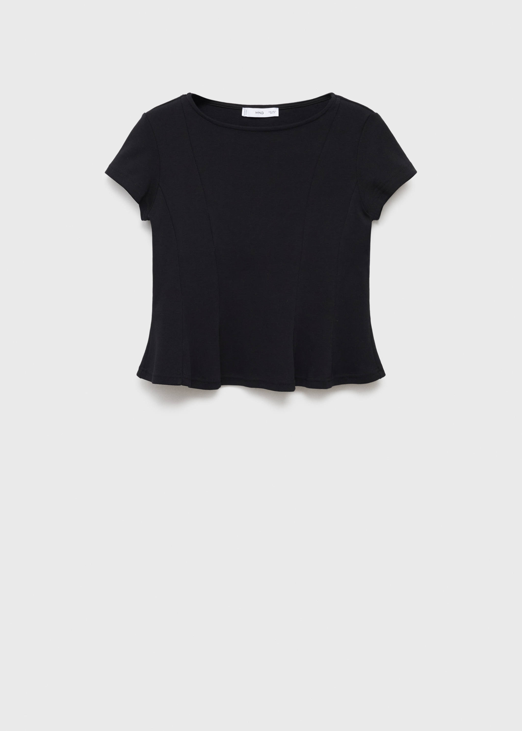 A-line cotton tee - Article without model