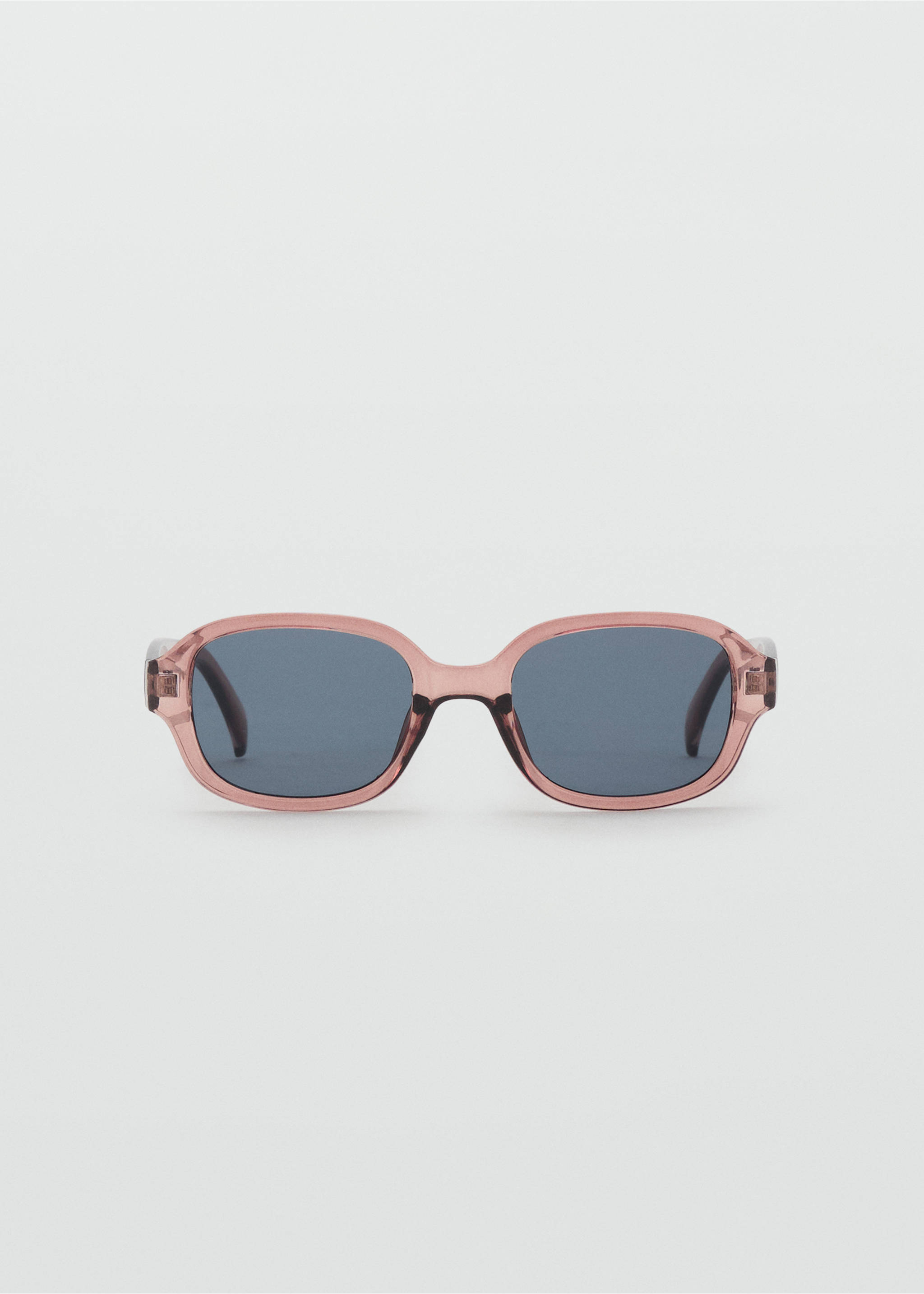 Semi-transparent frame sunglasses - Article without model, Peach. Ref: 17034088-00.