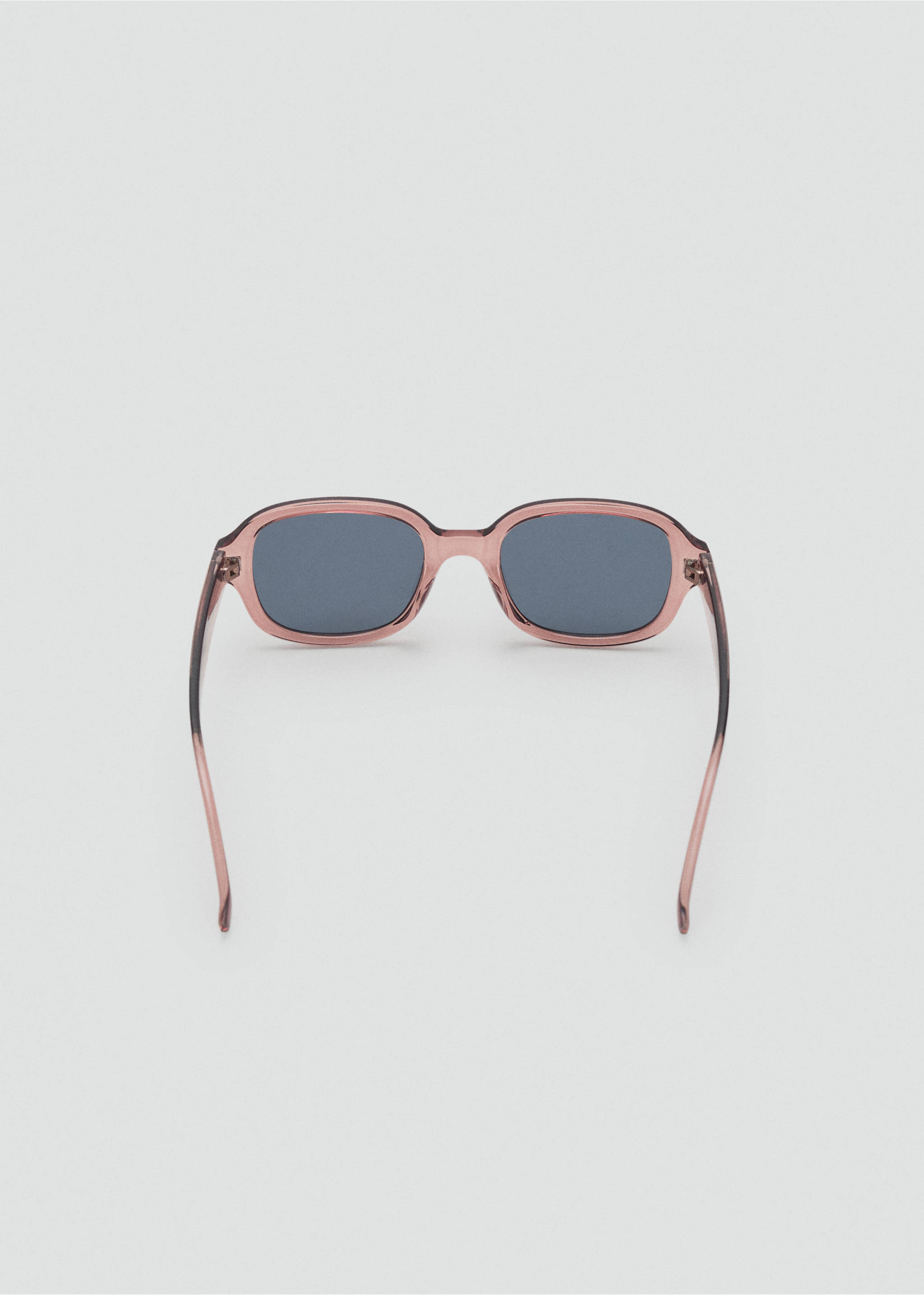 Semi-transparent frame sunglasses - Details of the article 1, Peach. Ref: 17034088-00.