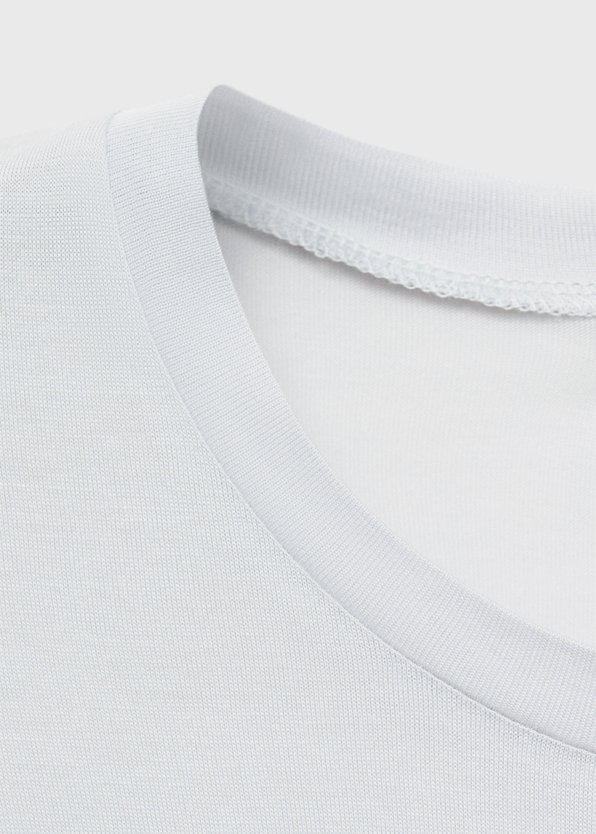 Garment washed t-shirt - Details of the article 8