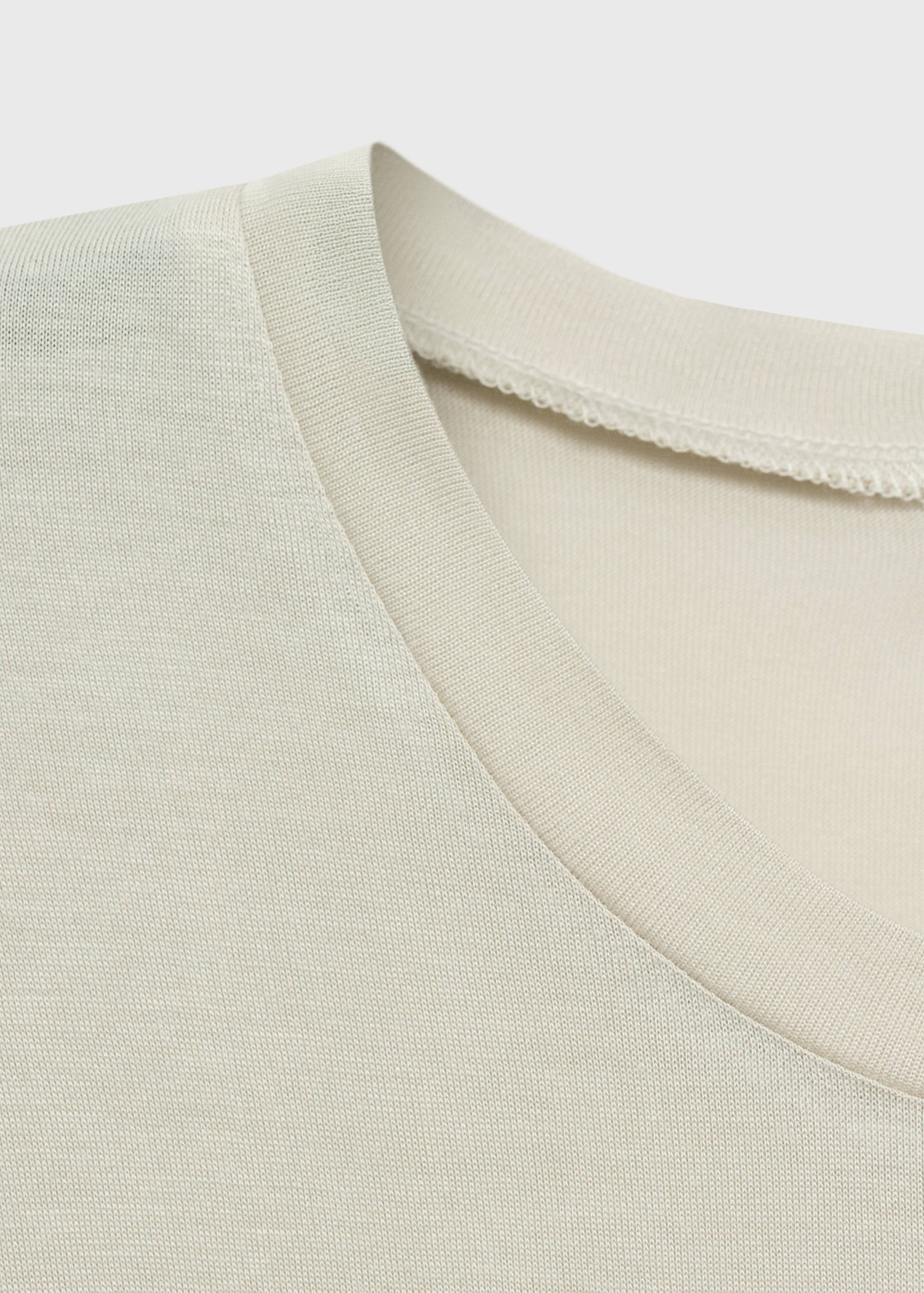 Garment washed t-shirt - Details of the article 8