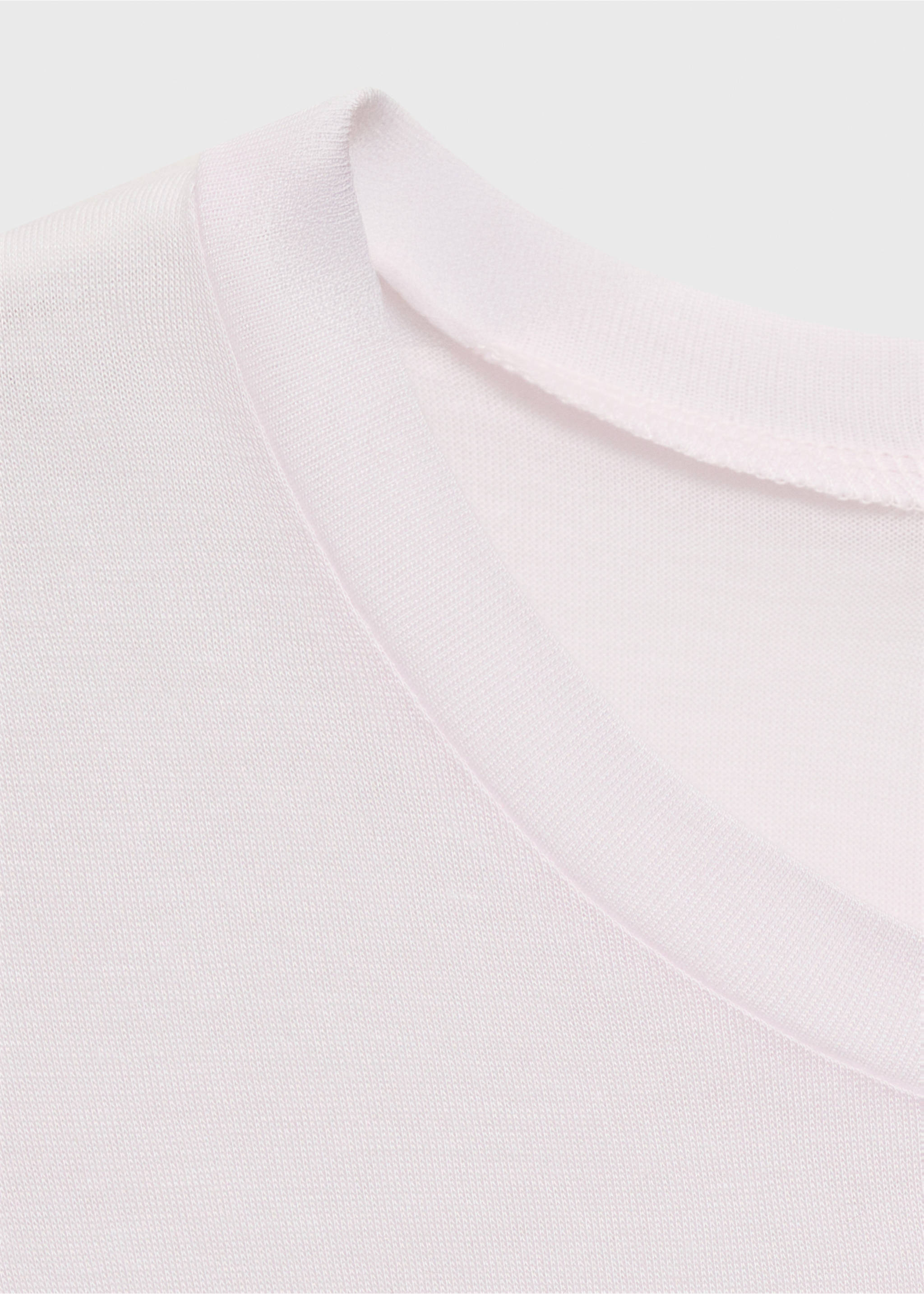 T-skjorte garment washed - Artikkeldetalj 8, Lyst/pastell grå. Ref: 17034105-00.