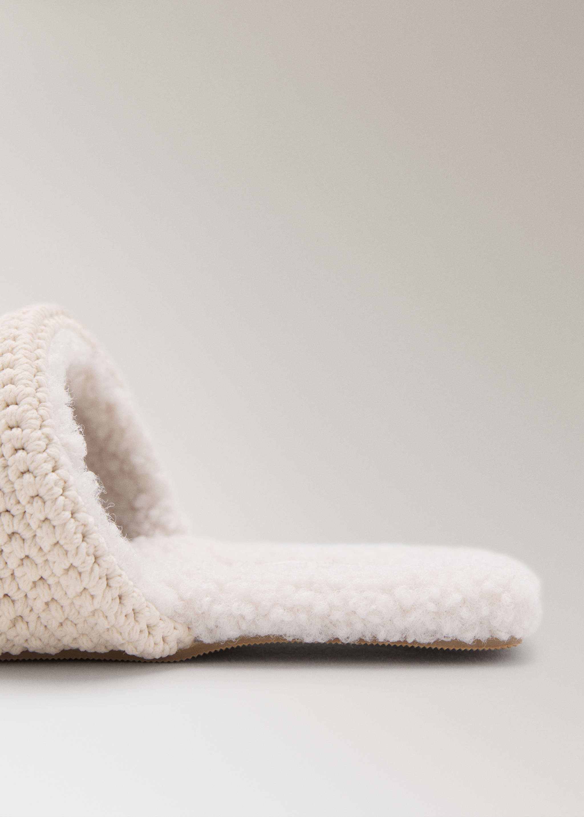 Pantofole crochet montone - Dettaglio dell'articolo 1