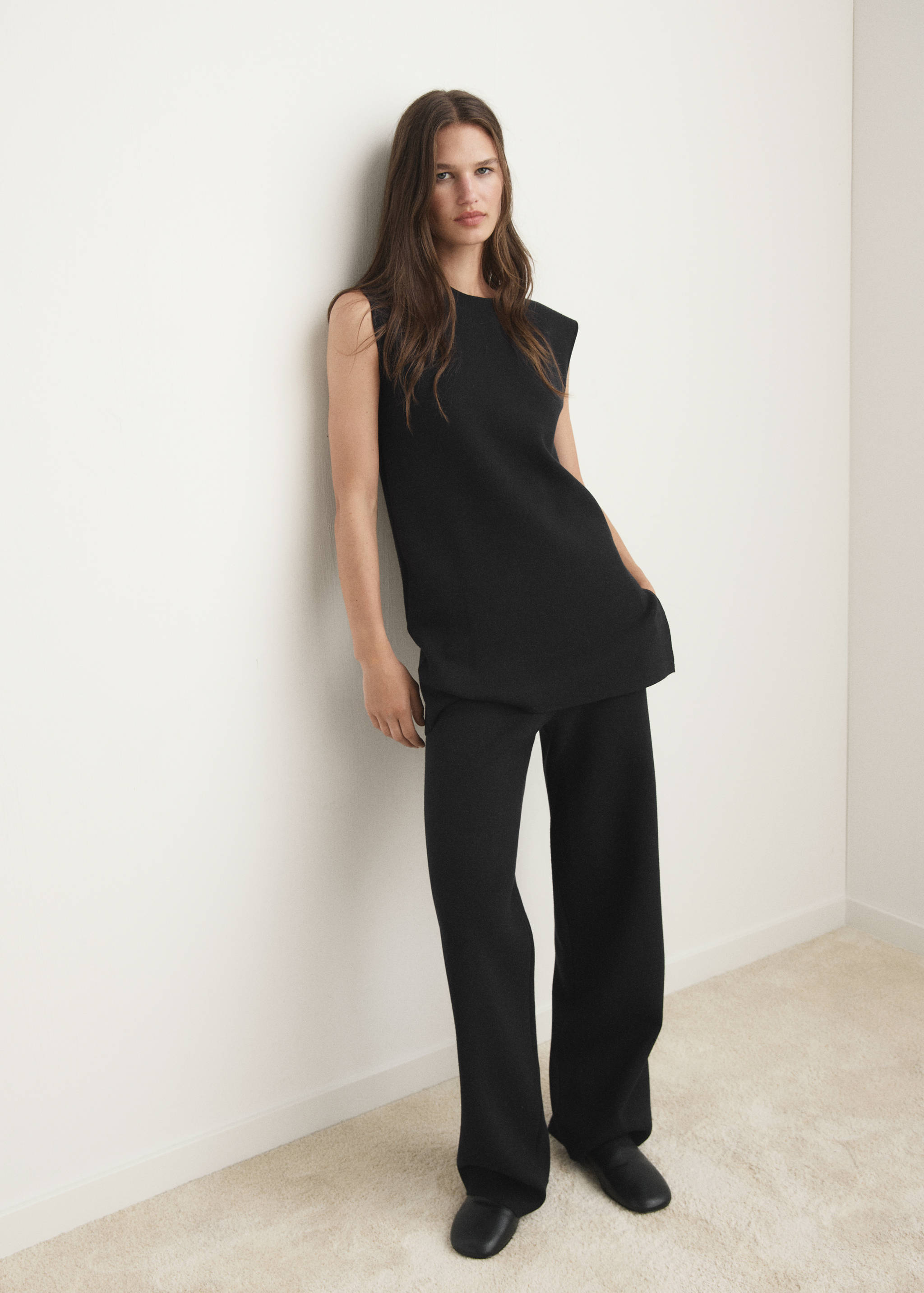 Milano fabric pyjama trousers - General plane