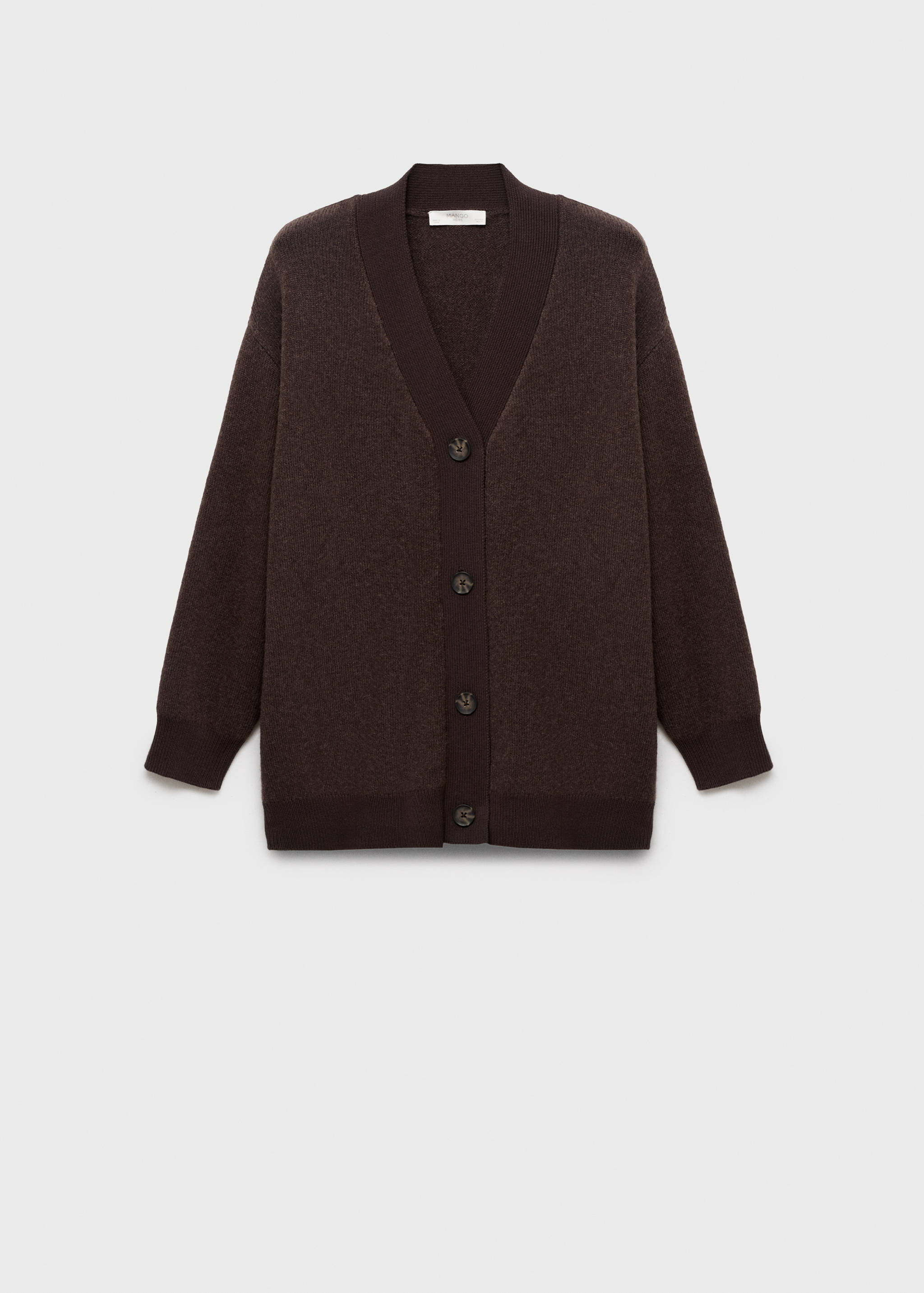 Cardigan maille détail contrasté - Article sans modèle