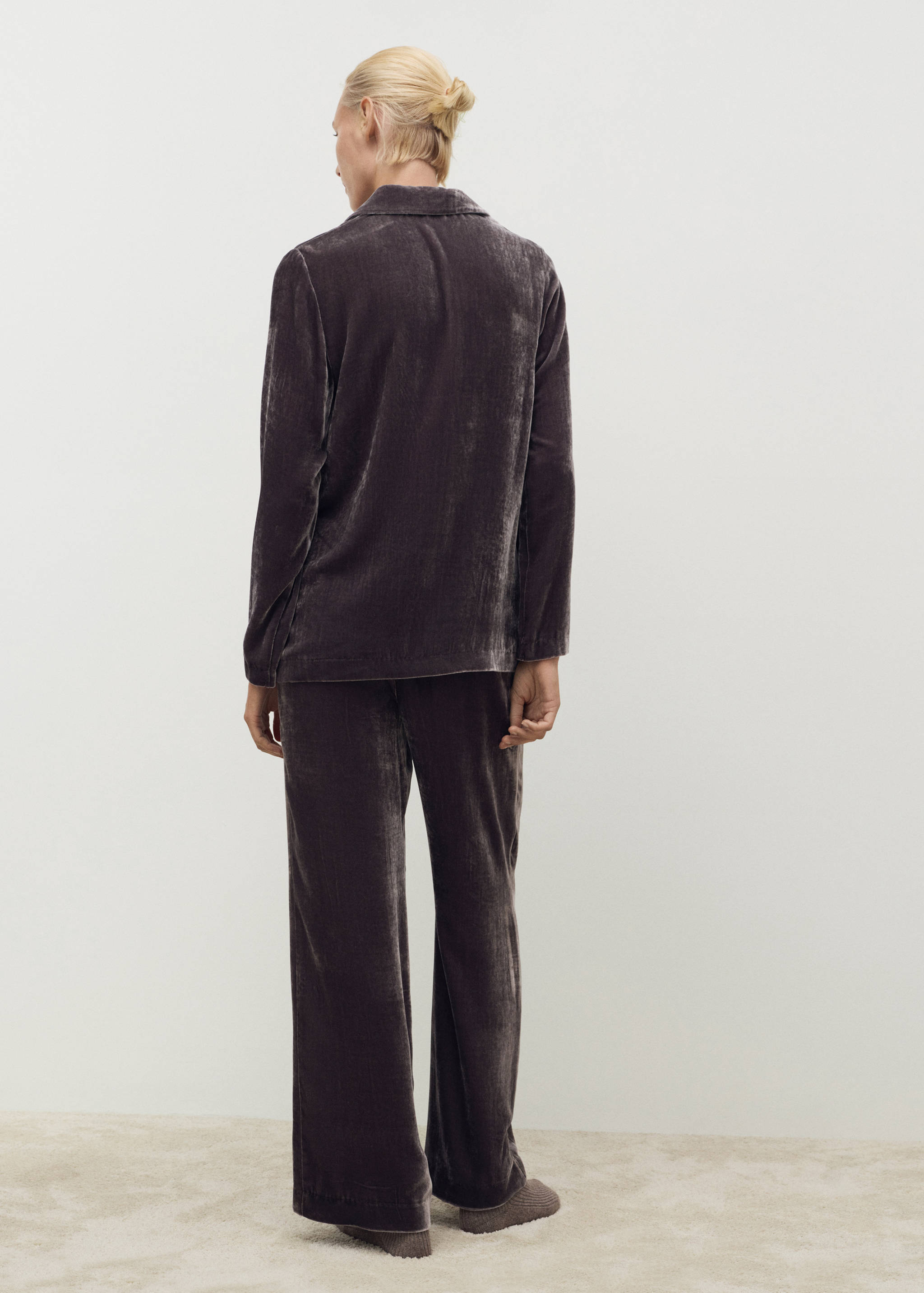 Camisa velvet seda - Revers de l'article