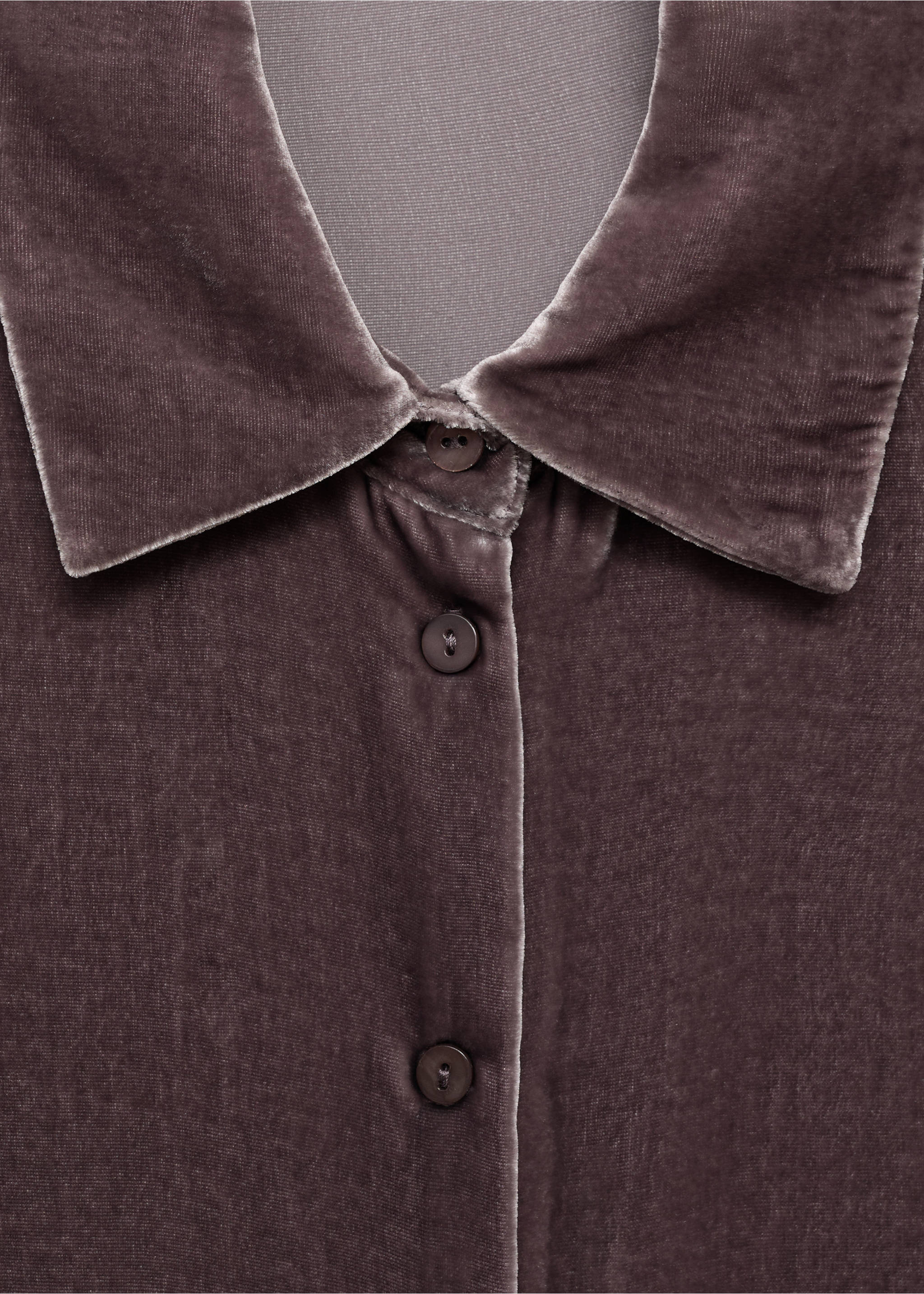 Camisa velvet seda - Detall de l'article 8, Mora. Ref: 17034110-00.