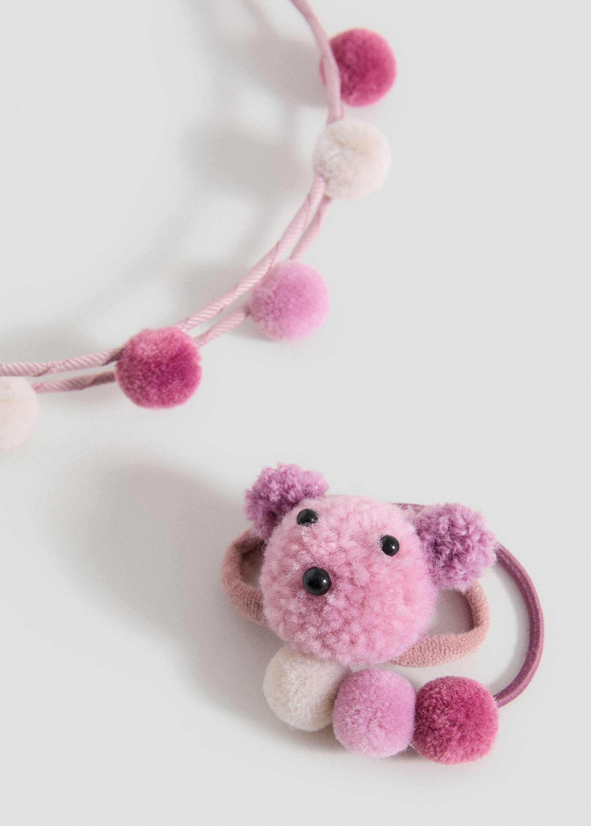 Set van haarband en scrunchie - Middenvlak