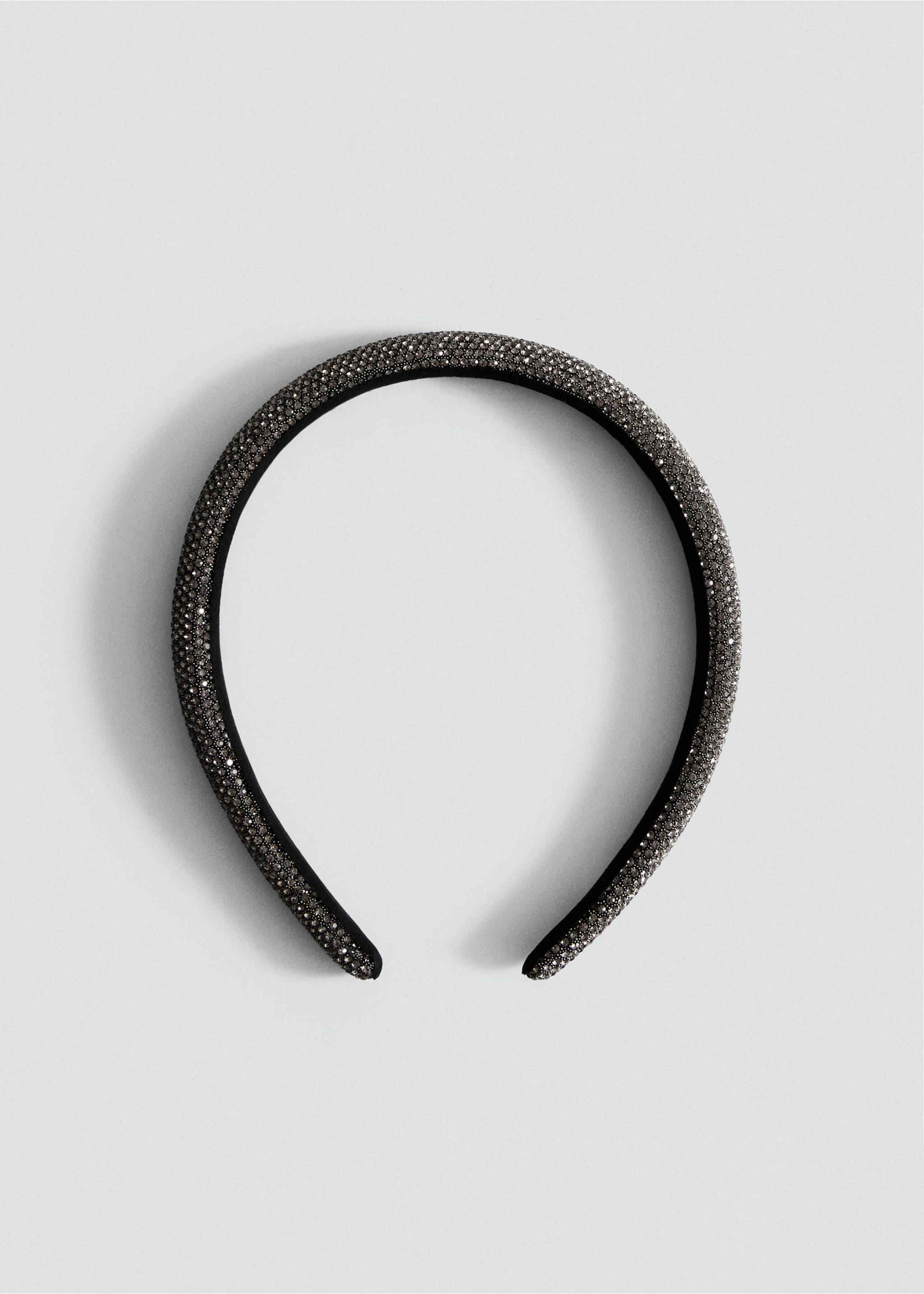 Glitter-Haarreif - Artikel ohne Model, Silber. Ref: 17034117-00.