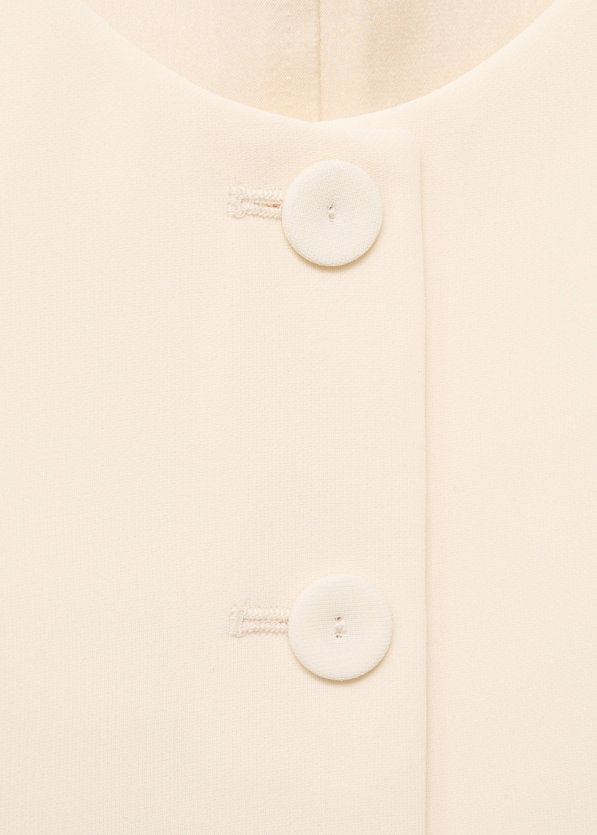 Suit waistcoat with buttons - Details of the article 8