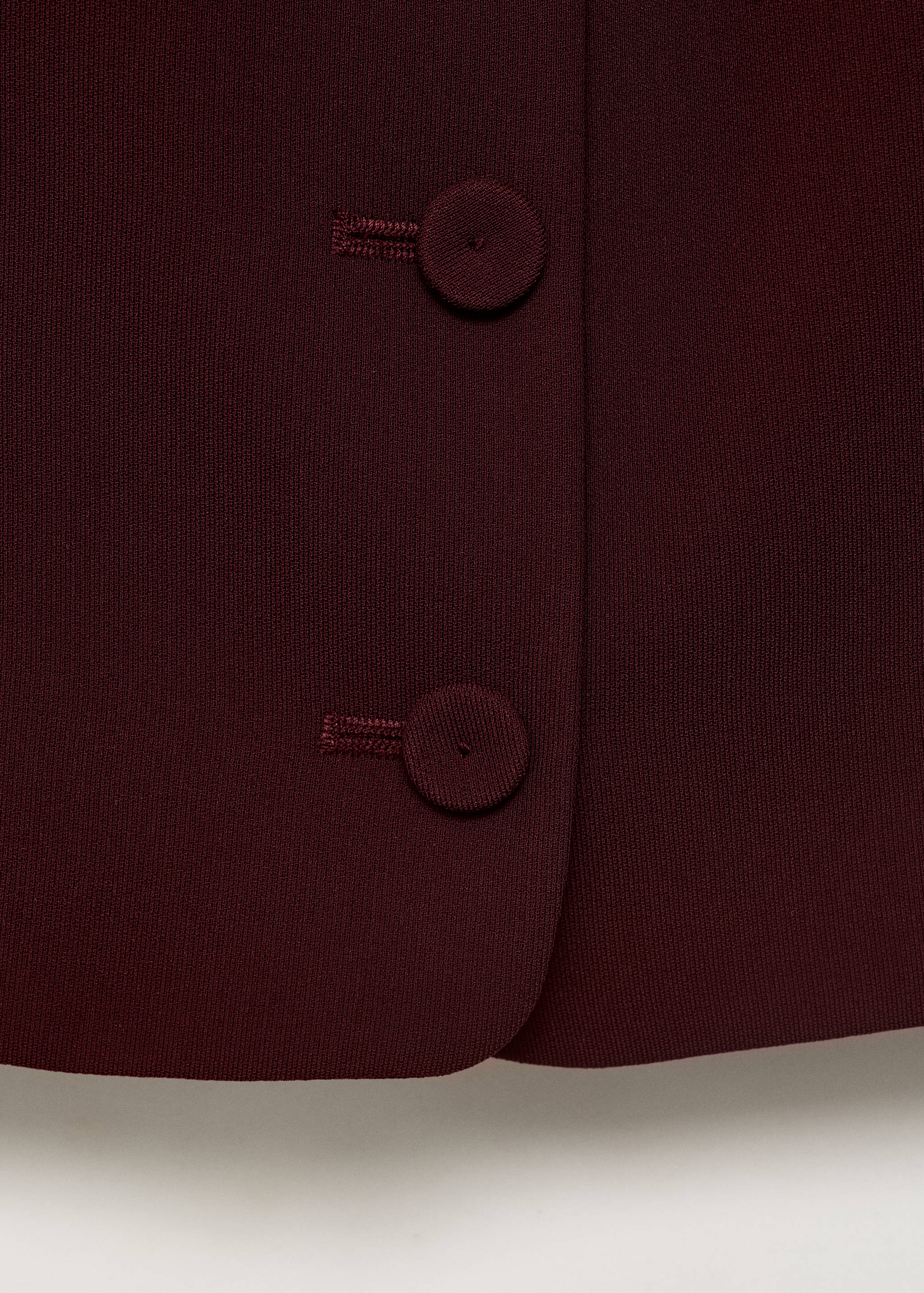 Suit waistcoat with buttons - Details of the article 0