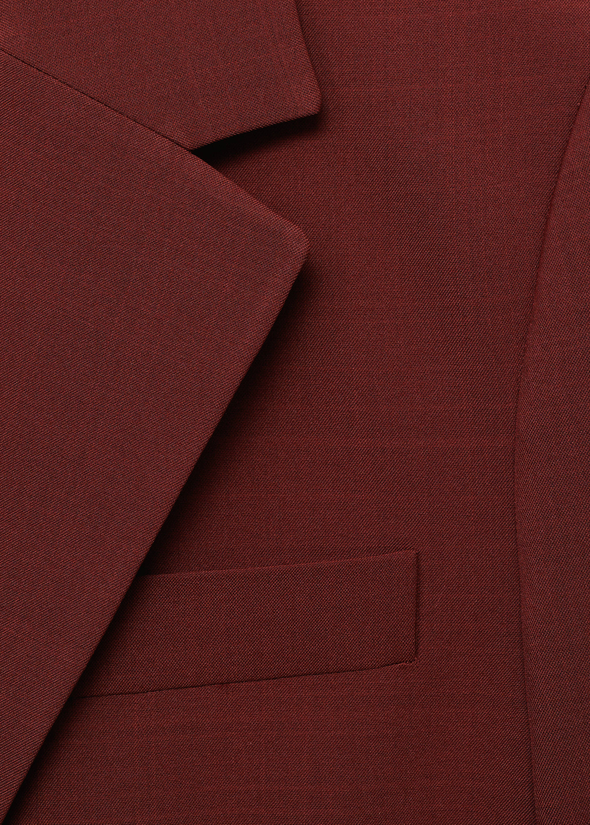 Straight-fit suit blazer - Details of the article 0