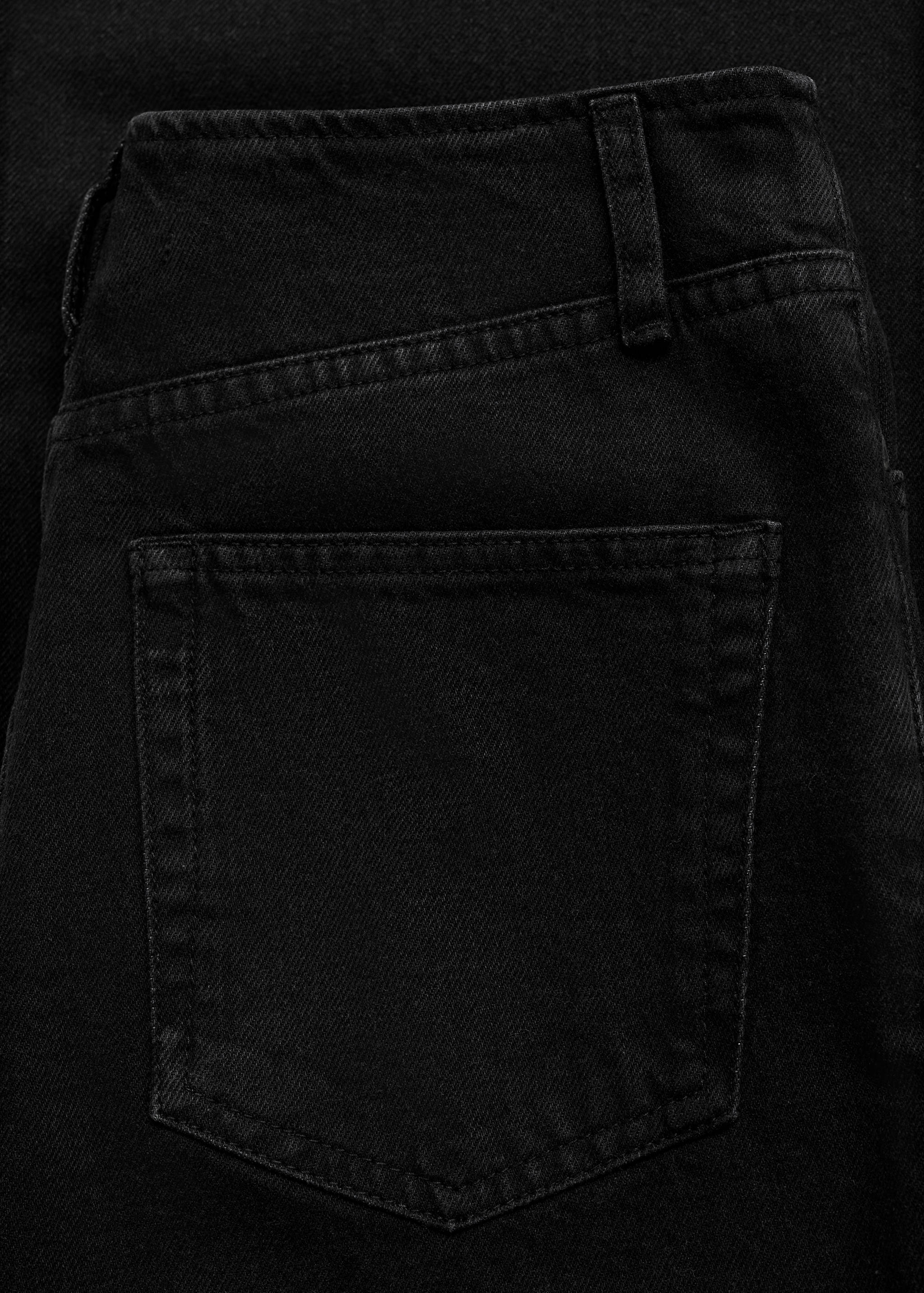 Wide leg mid-rise jeans - Details of the article 8