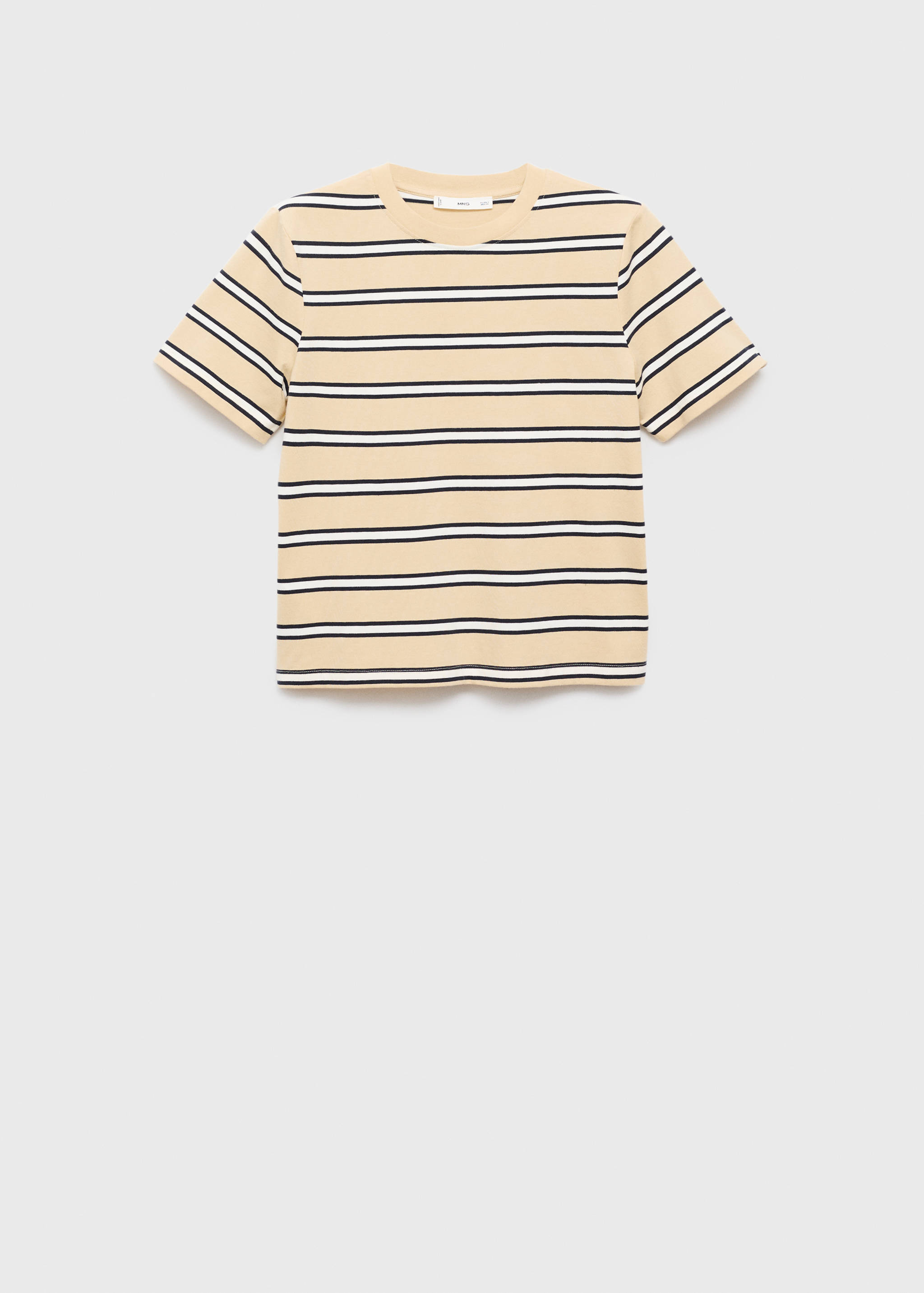 T-shirt coton à rayures - Article sans modèle