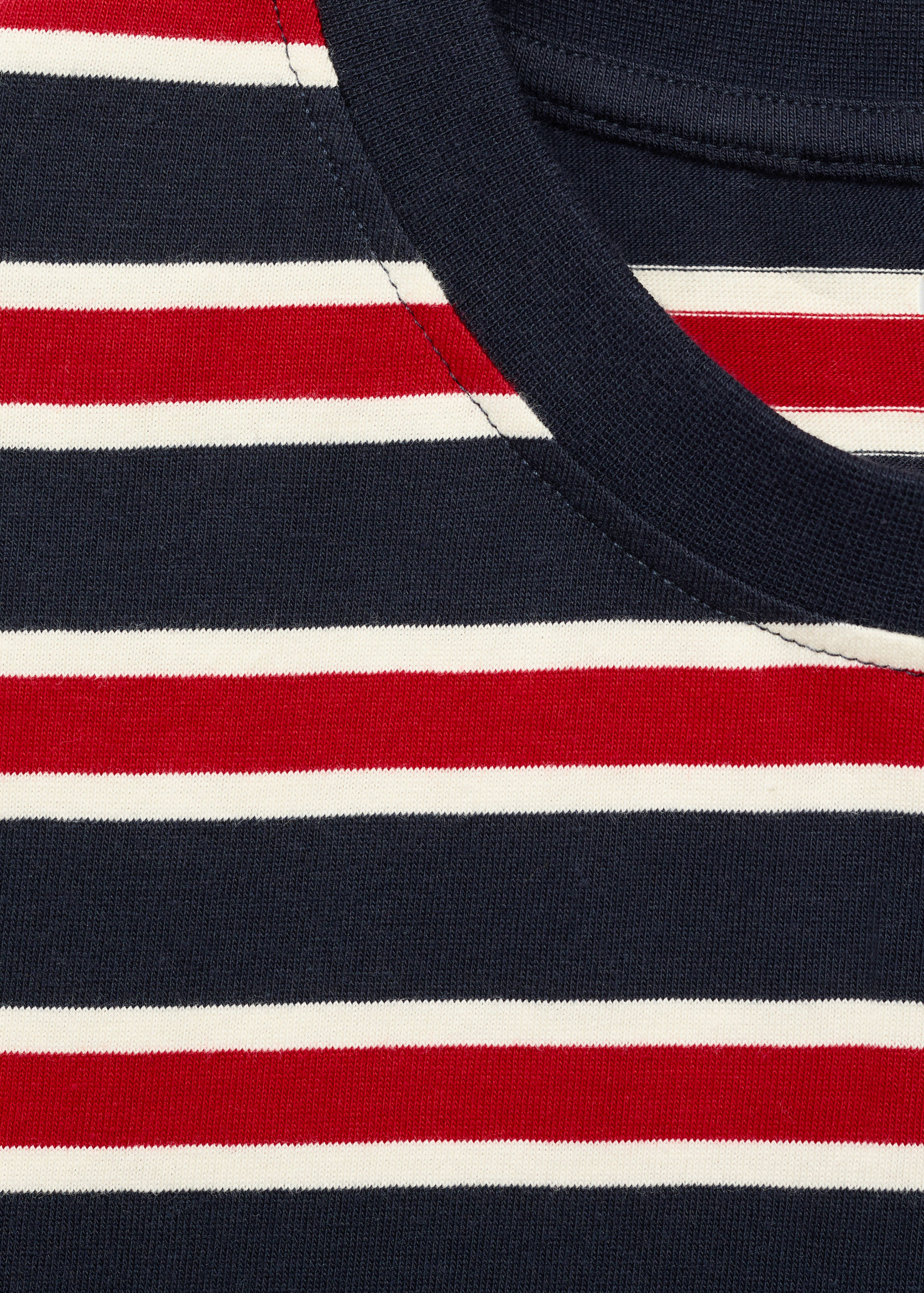 T-shirt coton à rayures - Détail de l'article 8