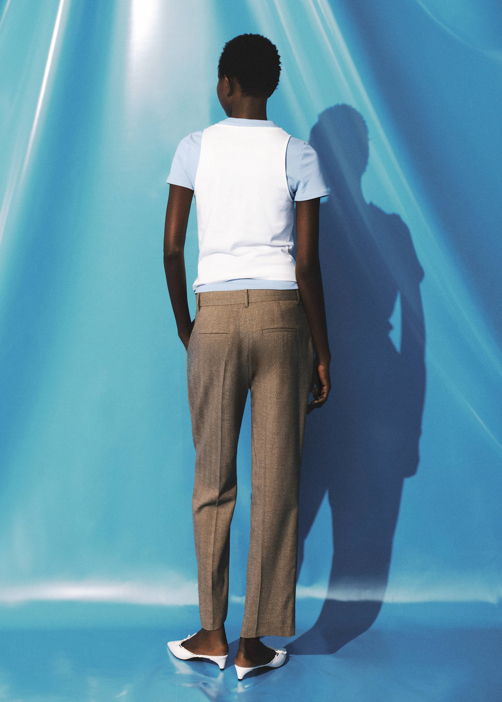 Double cotton t-shirt - Reverse of the article