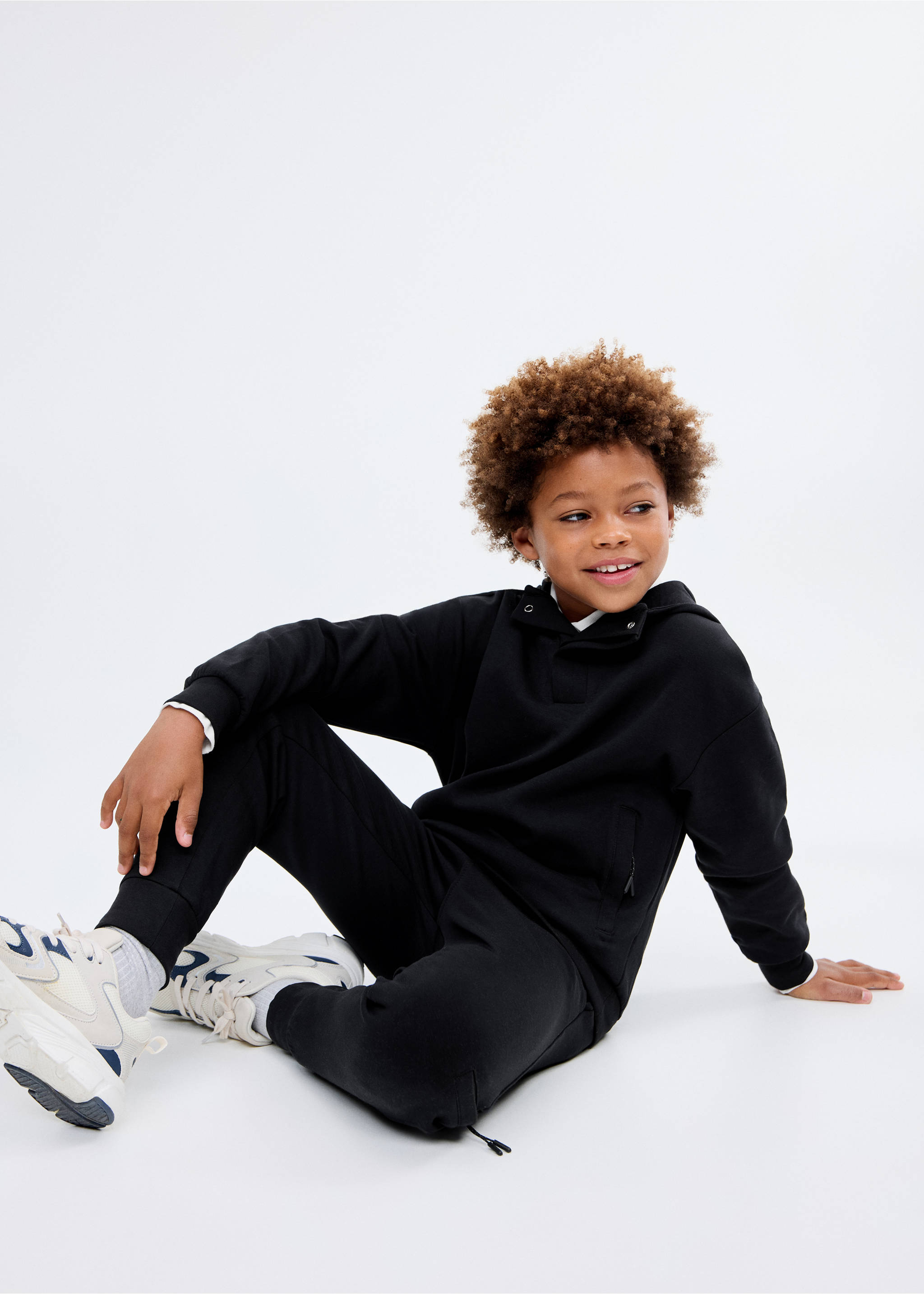 Joggers interlock - Pla mig, Negre. Ref: 17034419-00.