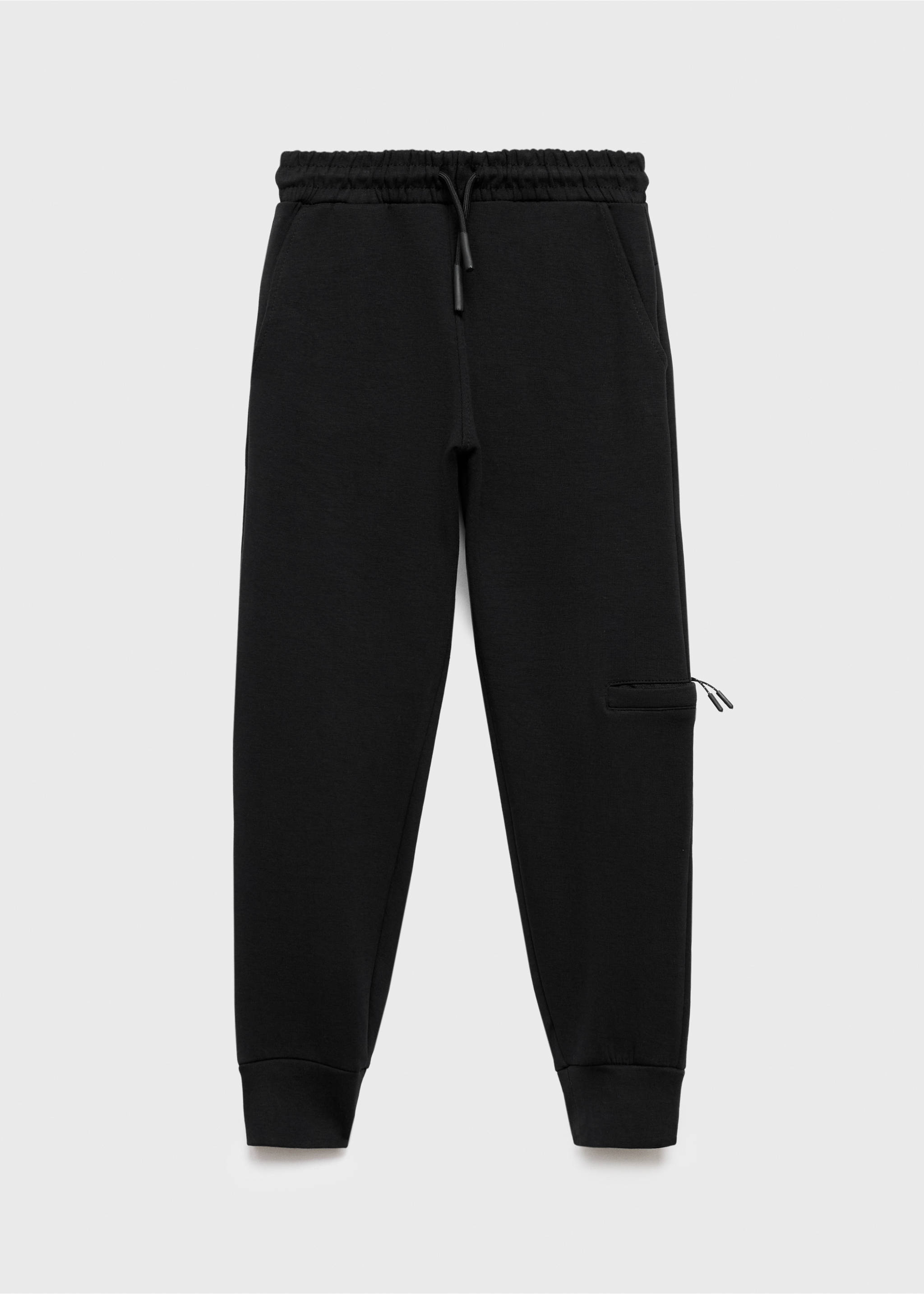 Joggers interlock - Article sense model, Negre. Ref: 17034419-00.