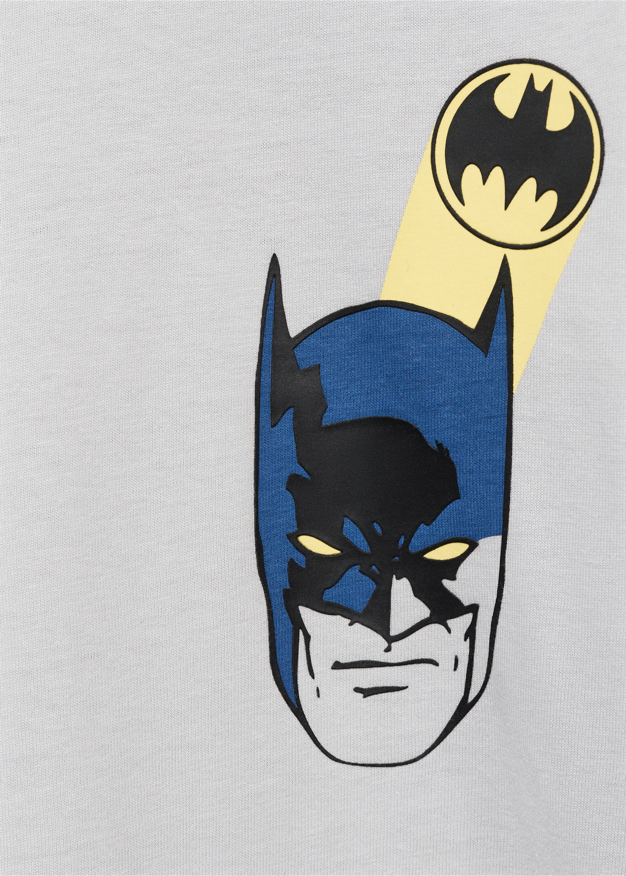 Batman long sleeve T-shirt - Details of the article 8, Ice Grey. Ref: 17034420-00.