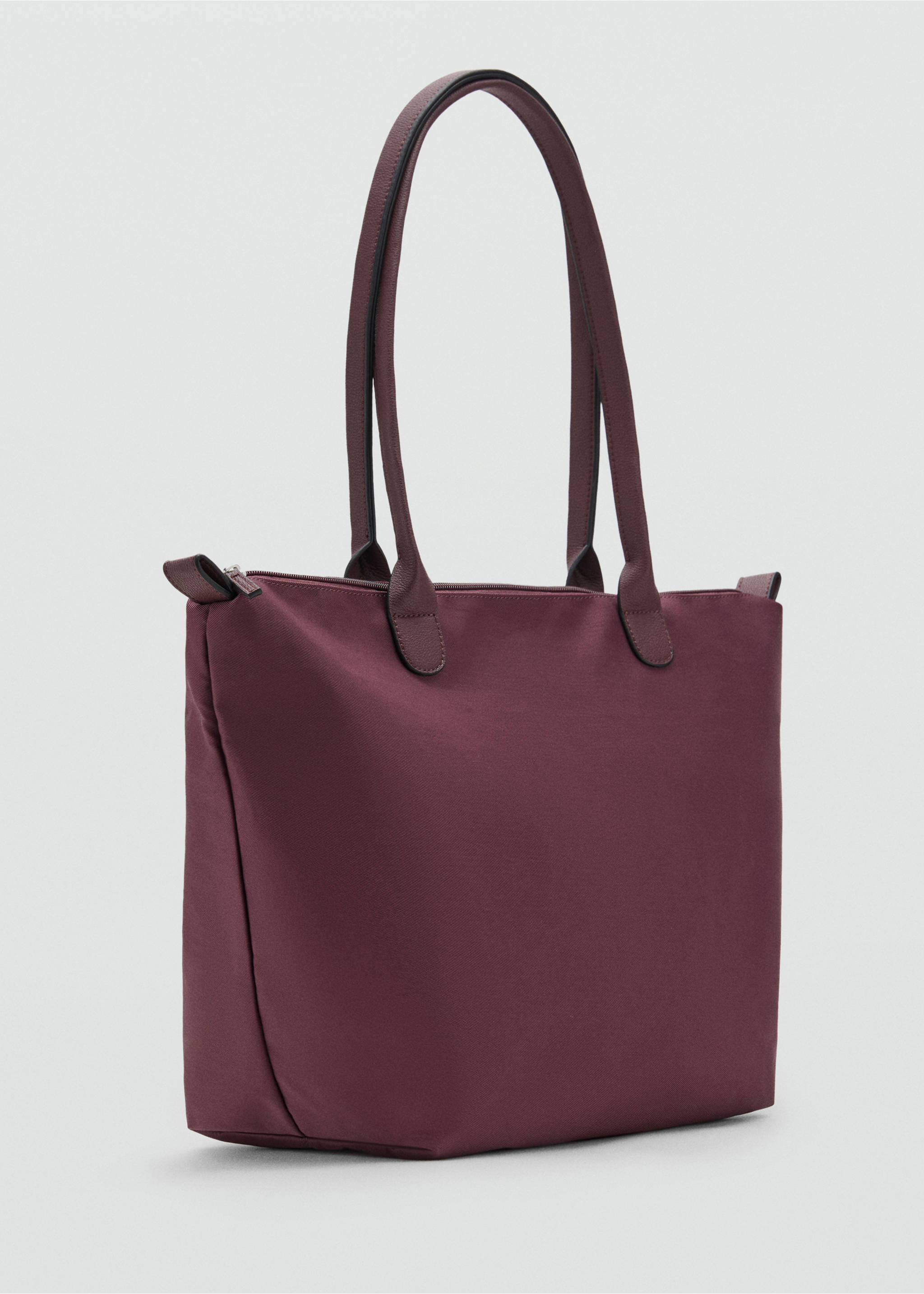 Shopper bag - Medium plane, Burgundy. Ref: 17034432-00.