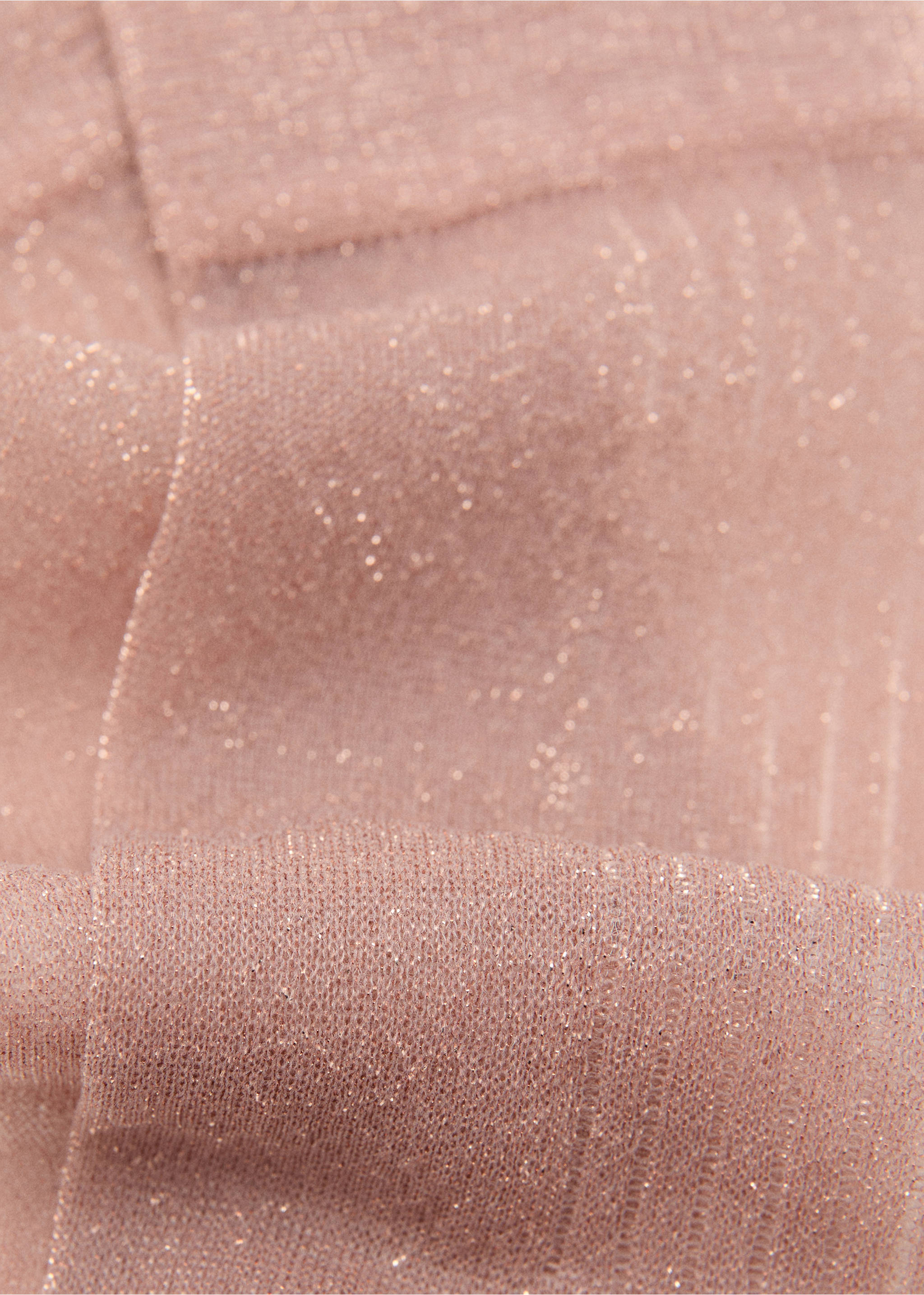 Lurex long socks - Details of the article 2, Light Pink. Ref: 17034446-00.