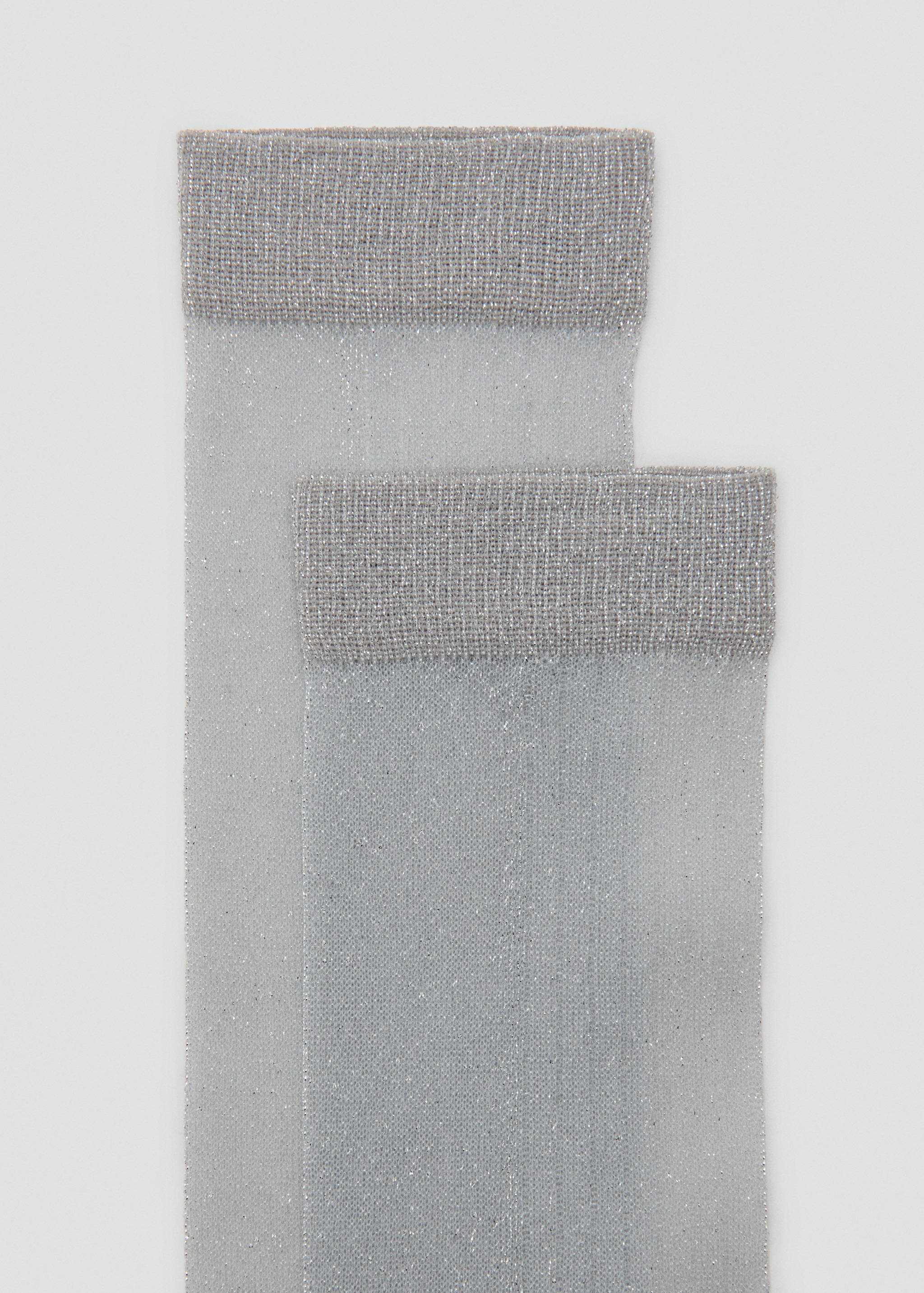 Lurex long socks - Medium plane