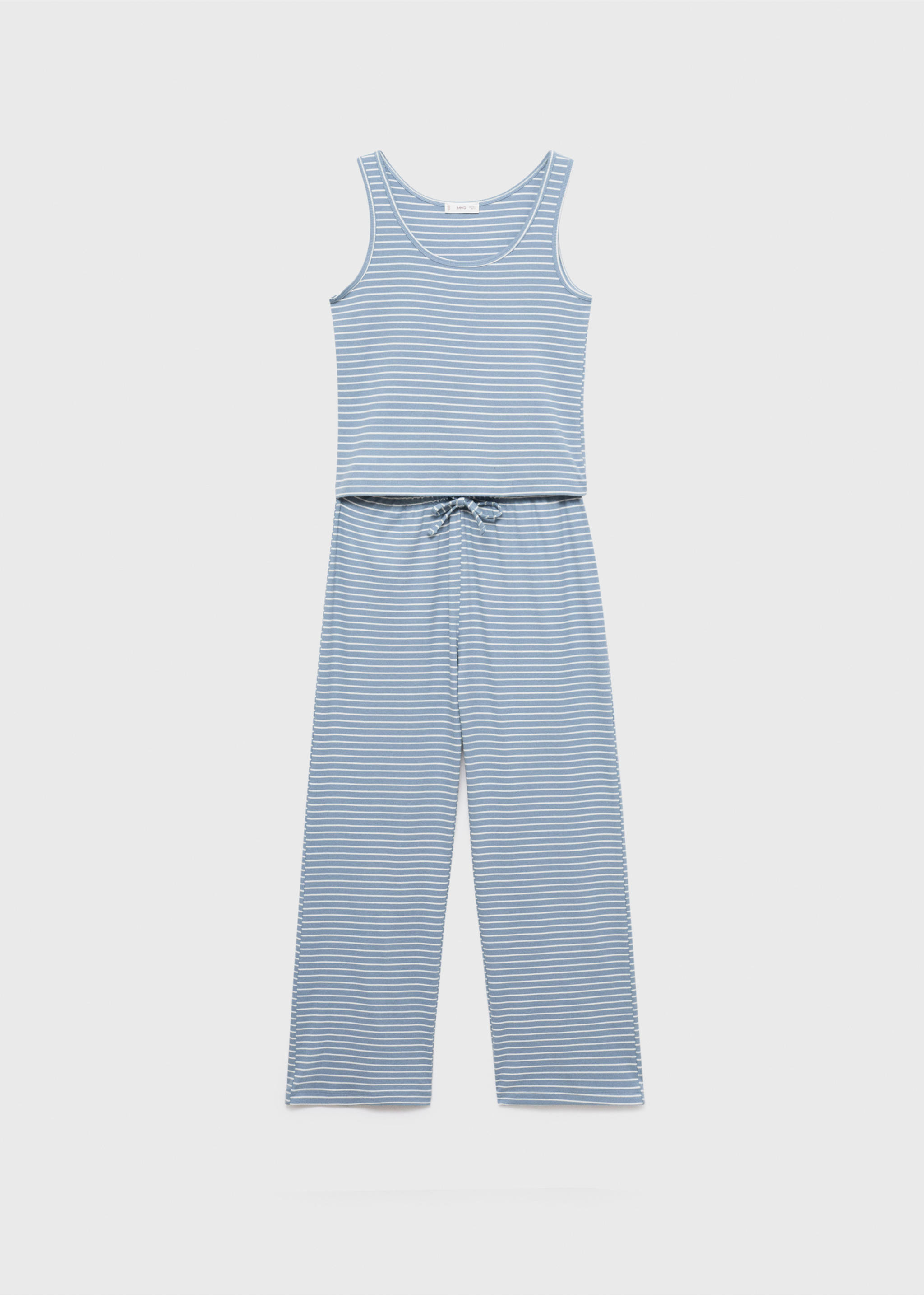 Long pyjama pack - Reverse of the article, Sky Blue. Ref: 17034775-00.